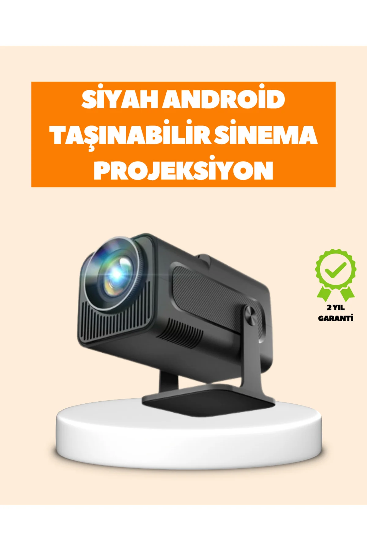 Otomatik Dikey Düzeltmeli Ve Manuel Zoom Fonksiyonlu Akıllı Projektör Otomatik Dikey Düzeltmeli Ve Manuel Zoom Fonksiyonlu Akıllı Projektör