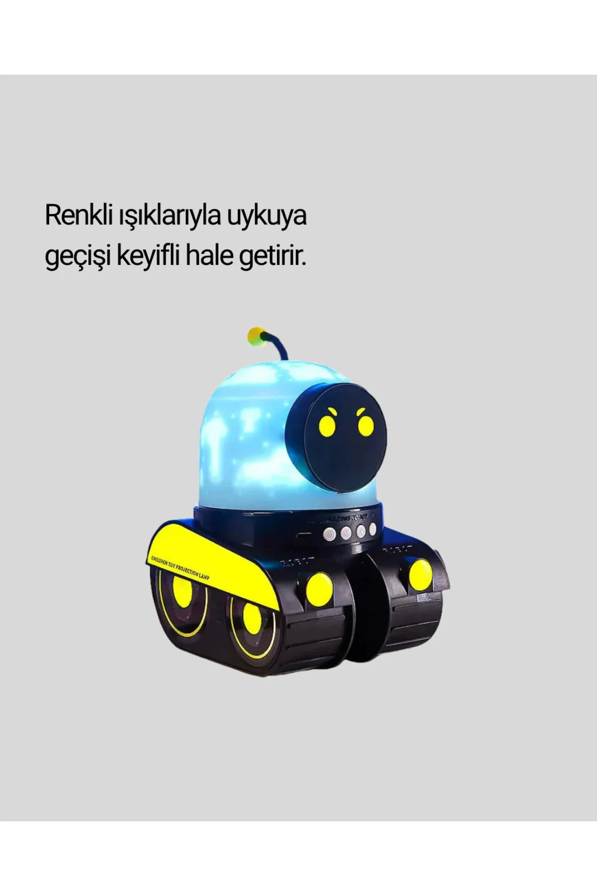 Otomatik Döner Slaytlı Üç Parlaklık Ayarlı Projektör Lamba