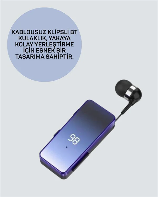 Otomatik Geri Sarma Mekanizmalı Kulaklık – Pratik Kullanım İçin Akıllı Kablo Yönetimi