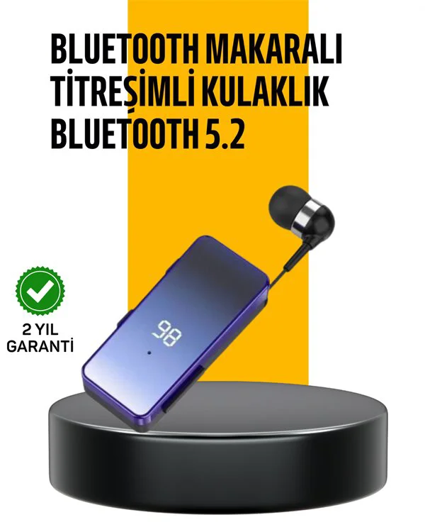 Otomatik Geri Sarma Mekanizmalı Kulaklık – Pratik Kullanım İçin Akıllı Kablo Yönetimi