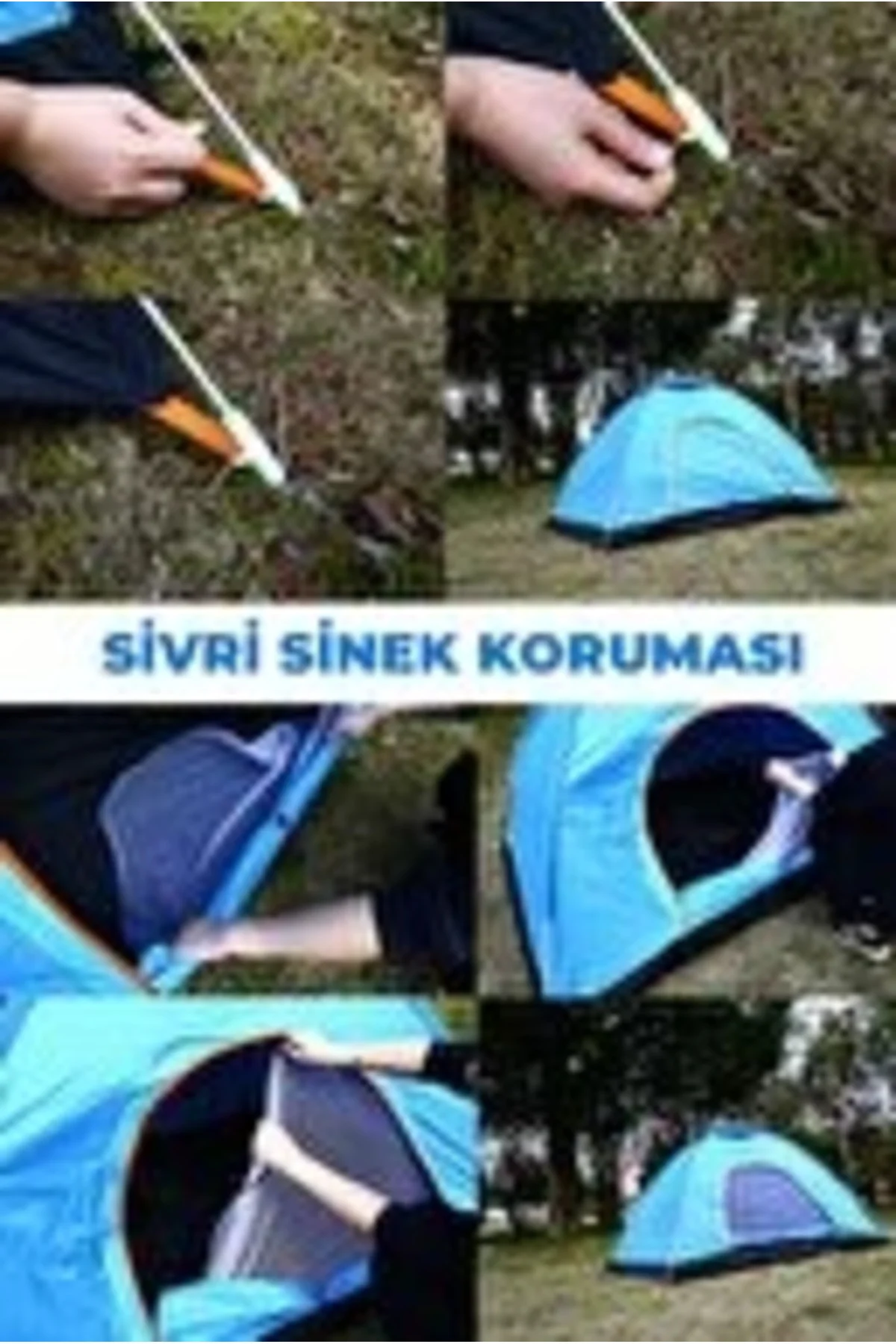 Otomatik Havada Açılan Su Geçirmez Çadır 4 Kişilik - Lisinya