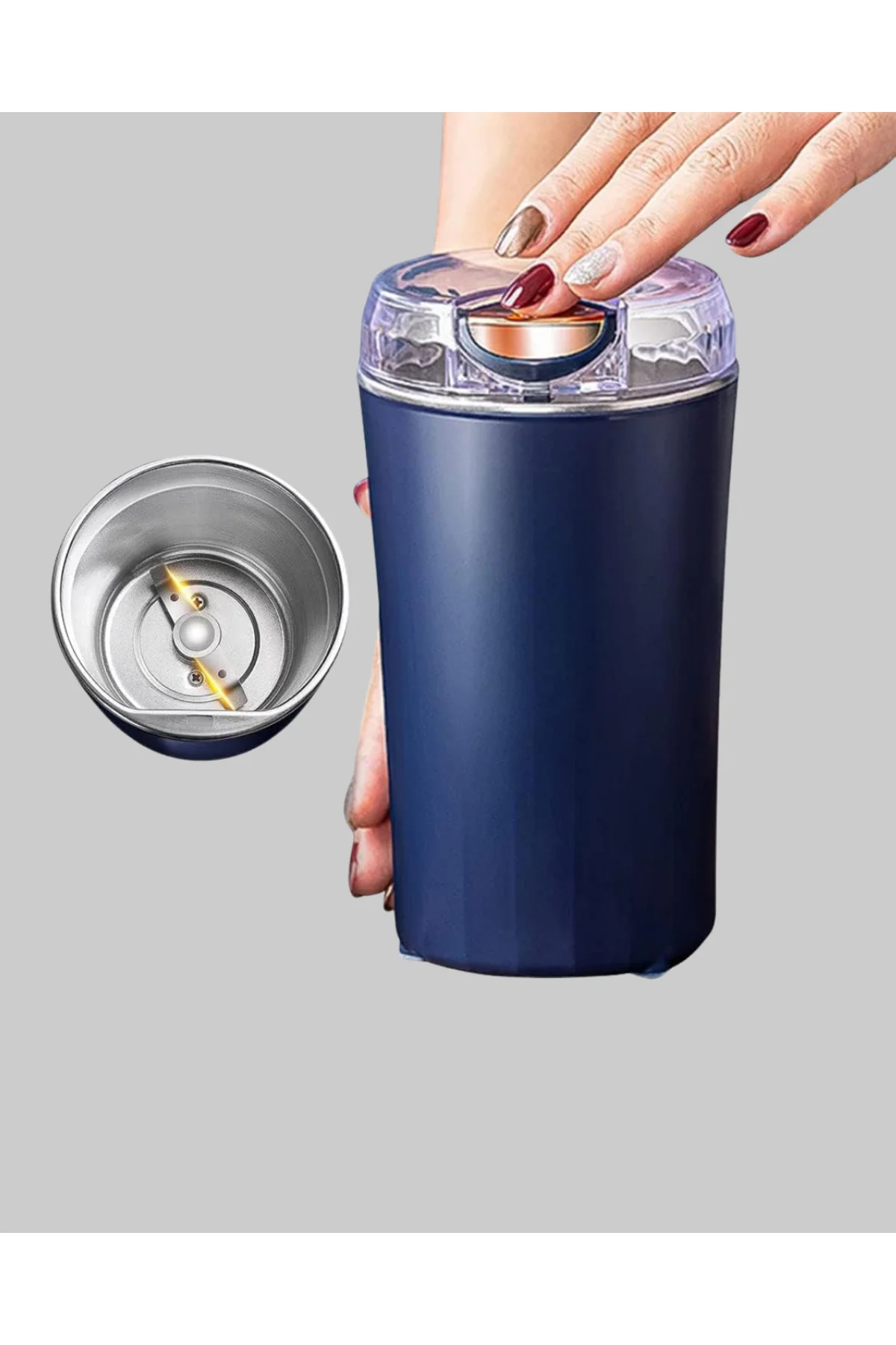 Otomatik Kahve ve Baharat Öğütücü Paslanmaz Çelik Yedek Bıçaklı