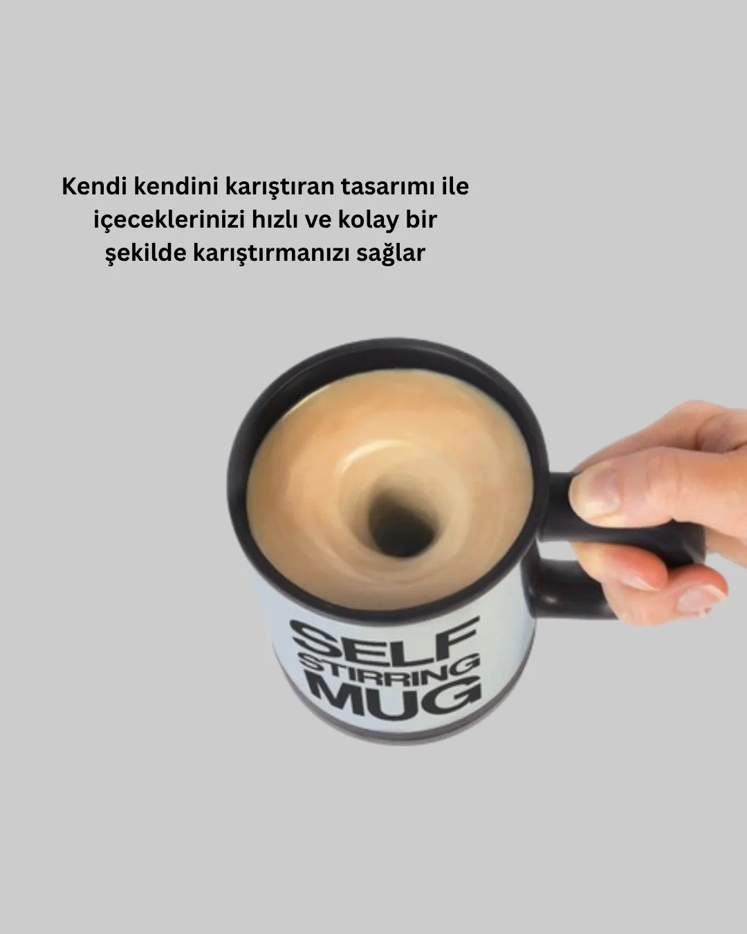 Otomatik Karıştıran Akıllı Kupa – Paslanmaz Çelik, Isı Korumalı Fiyatı, Yorumları ve Özellikleri