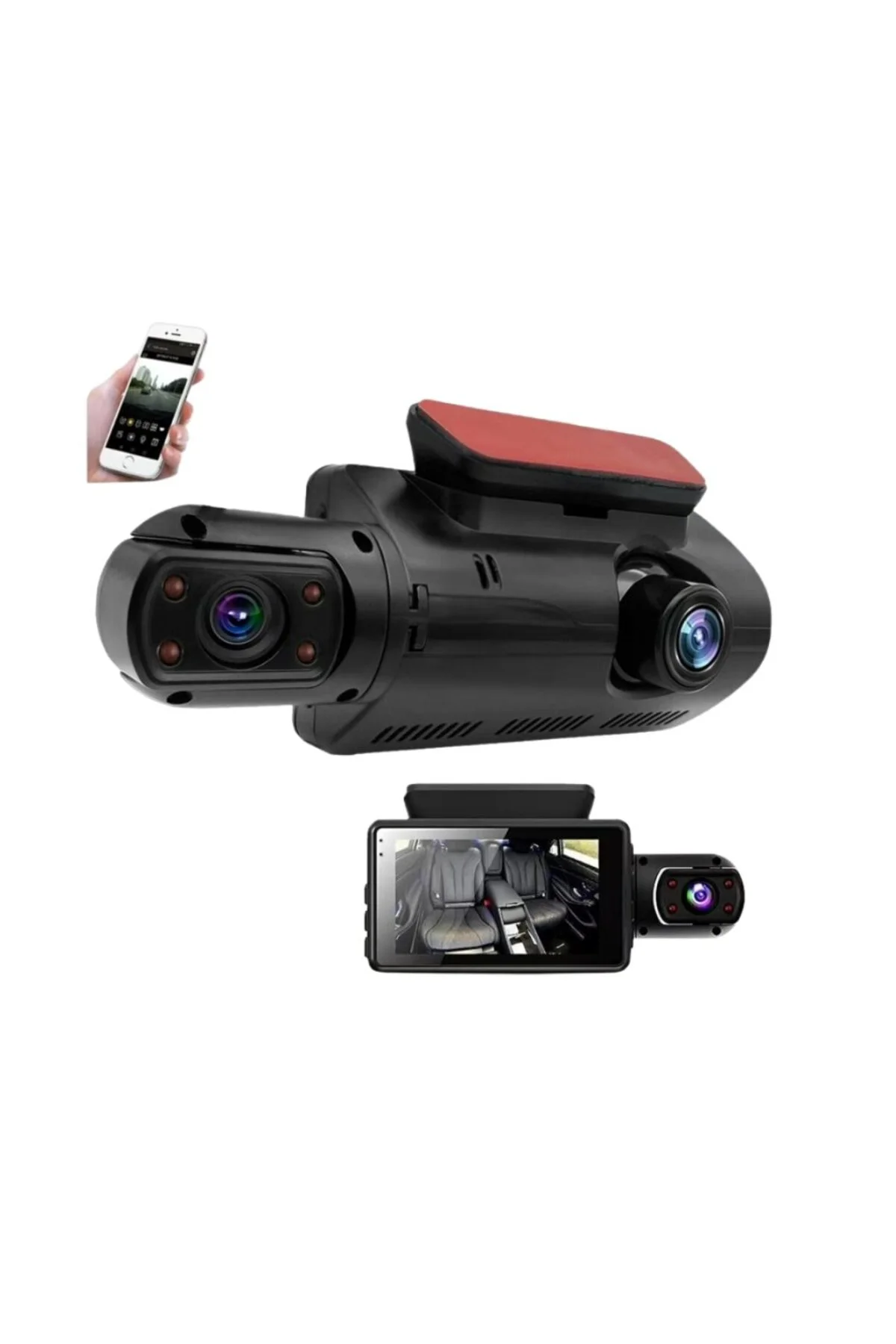 Otomatik Kayıtlı Full Hd Araç Kamerası – Döngüsel Kayıt Ve Hareket Algılama