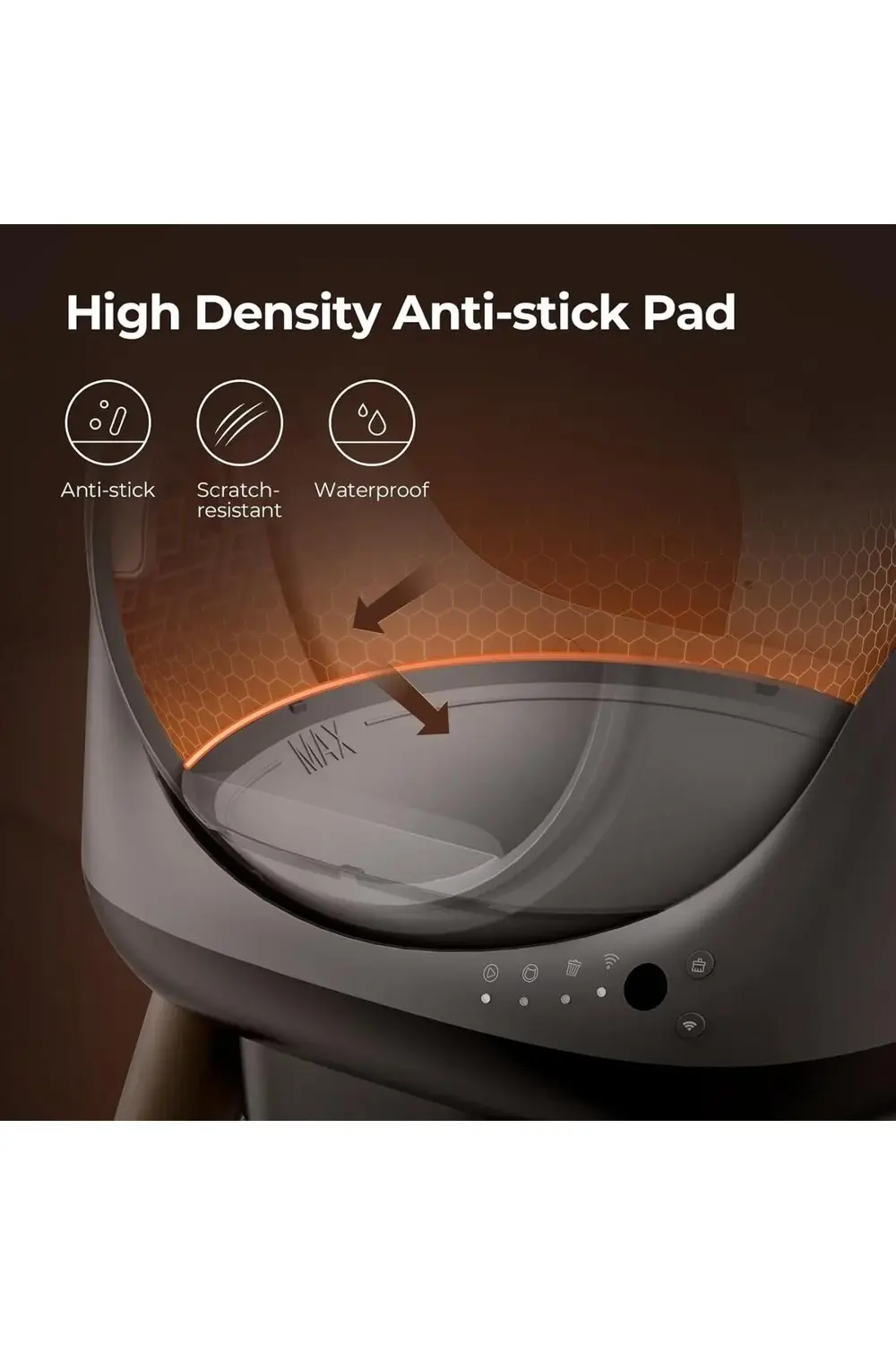 Otomatik Koku Kontrollü Akıllı Kedi Tuvaleti