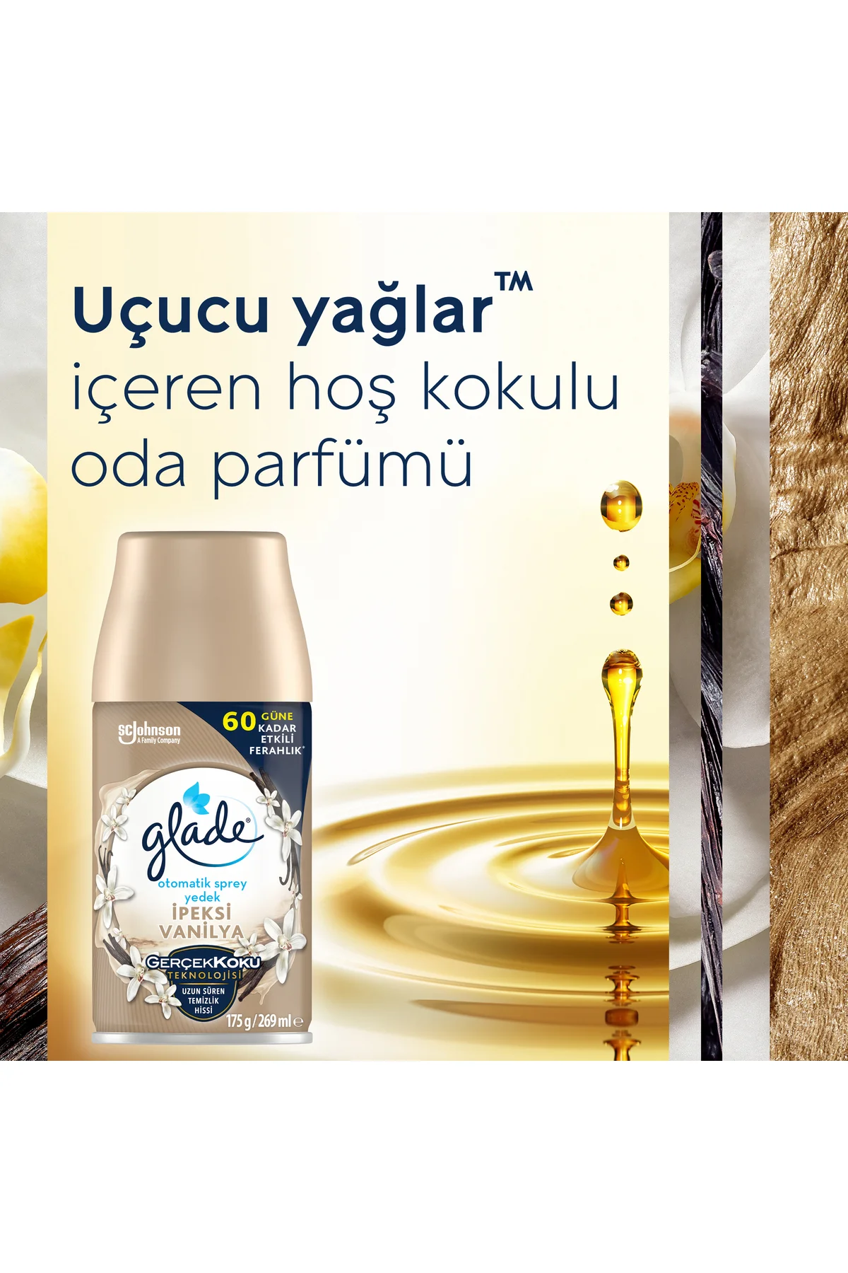 Otomatik Sprey Cihazı + İpeksi Vanilya Yedek 269 Ml - Görsel 6