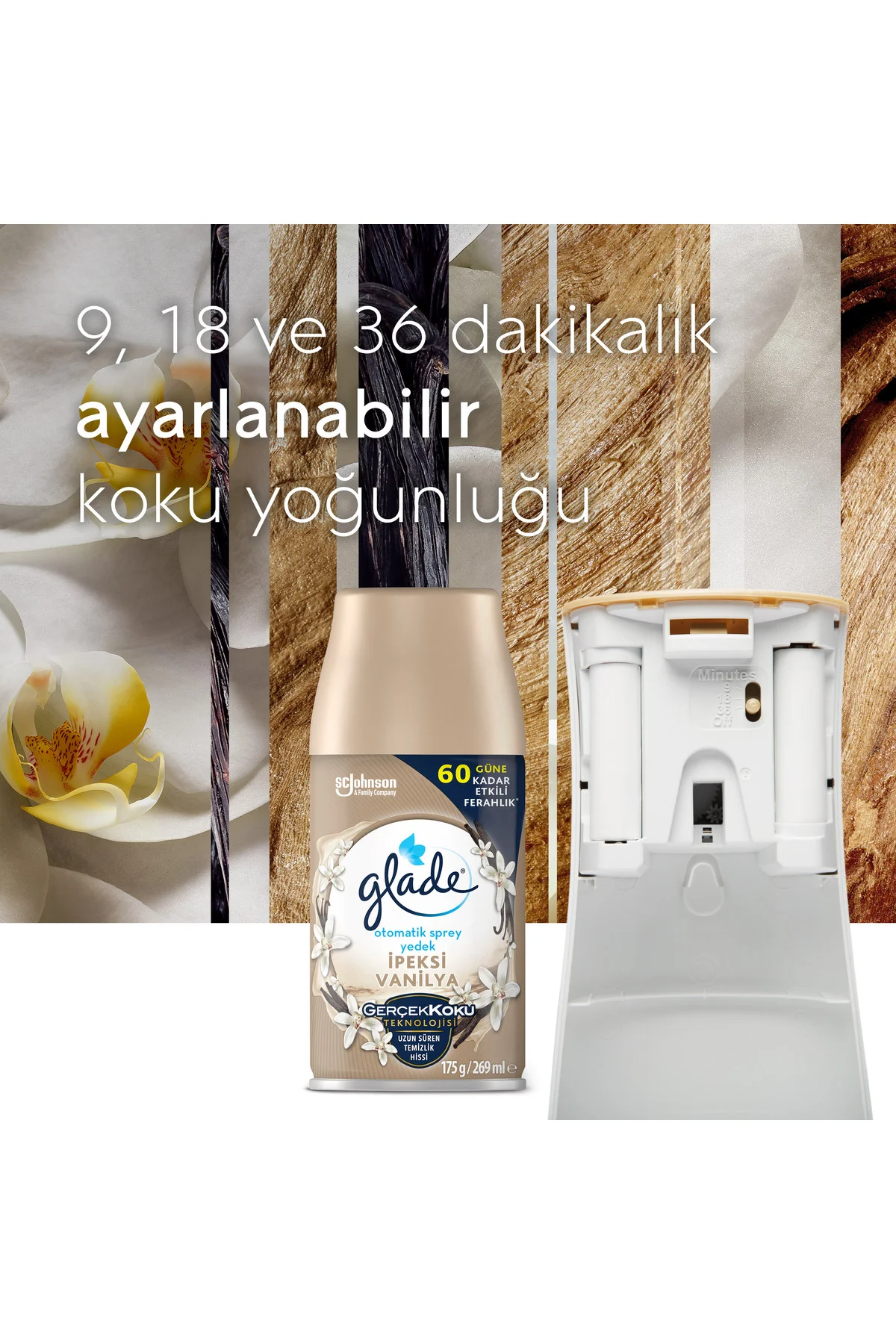 Otomatik Sprey Cihazı + İpeksi Vanilya Yedek 269 Ml - Görsel 4