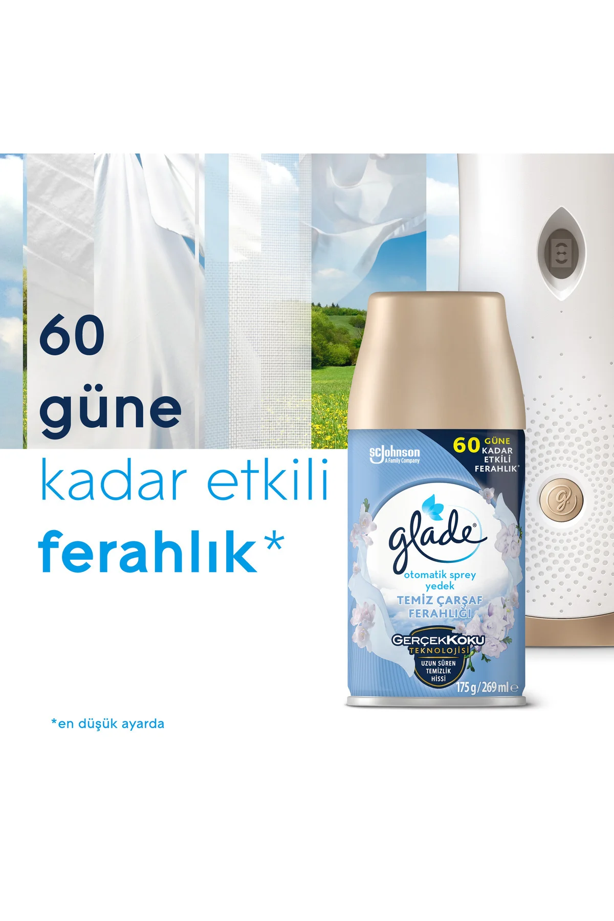 ® Otomatik Sprey Yedek Temiz Çarşaf, 269ml, 1 Yedek Fiyatı, Yorumları ve Özellikleri