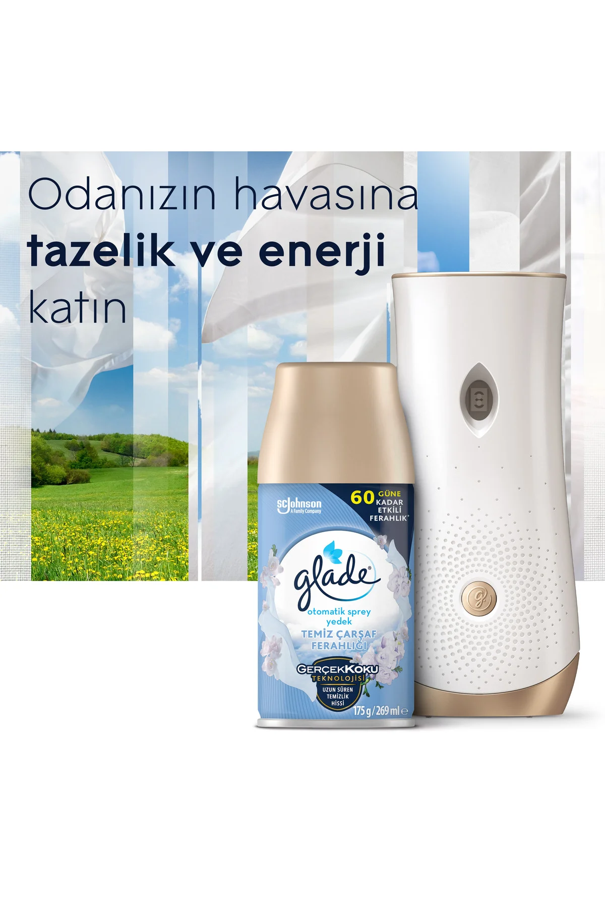 ® Otomatik Sprey Yedek Temiz Çarşaf, 269ml, 1 Yedek Fiyatı, Yorumları ve Özellikleri