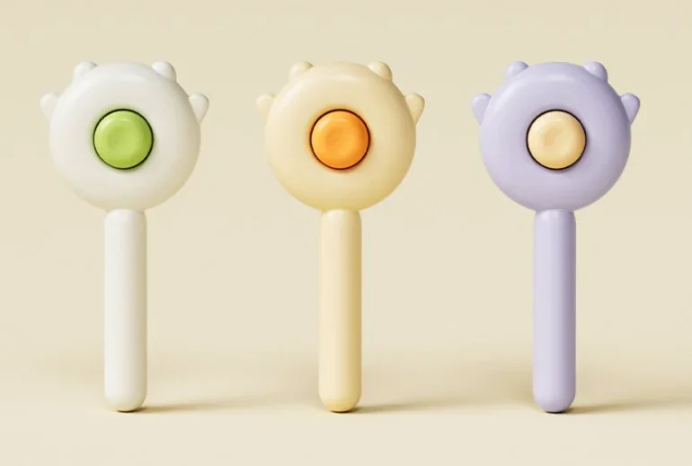 Otomatik Temizlenen Evcil Hayvan Tüy Toplama Tarağı