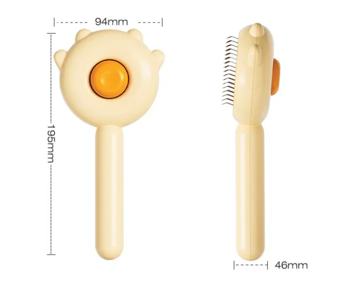 Otomatik Temizlenen Evcil Hayvan Tüy Toplama Tarağı