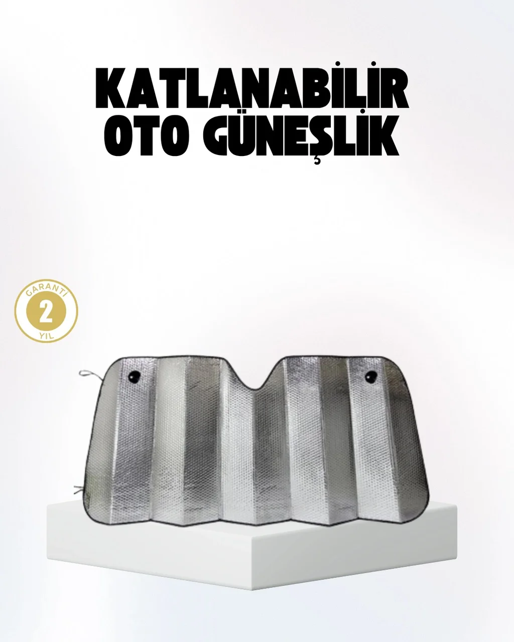 Otomobil Güneşliği Katlanabilir Tasarım Ve Süngerli Isı Yalıtımı