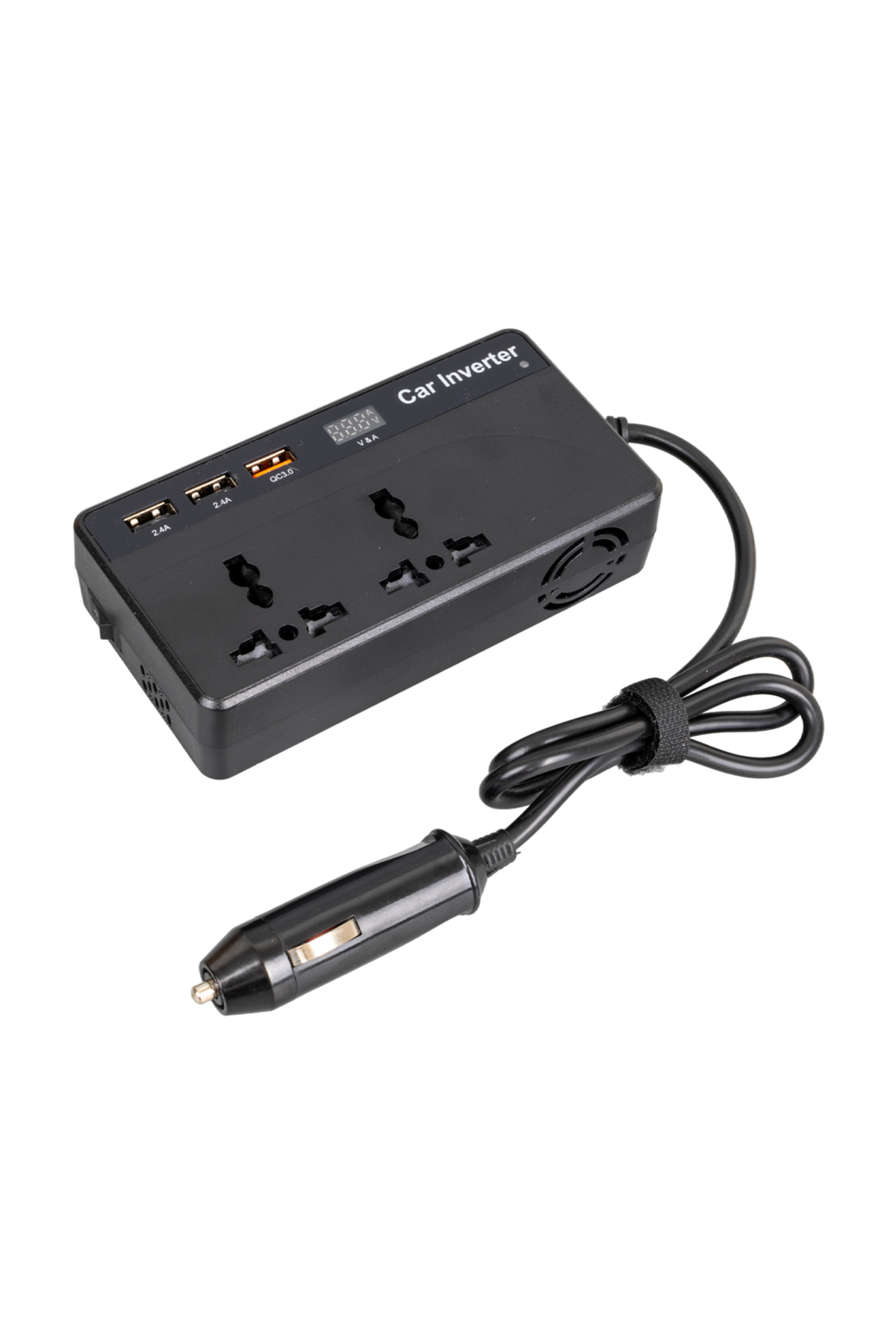 Otomobl Araba Karavan Çakmaklığından  220 Volt Elektrik Üreten Cihaz 200 Watt 3 USB Çıkışı KPF-99B7