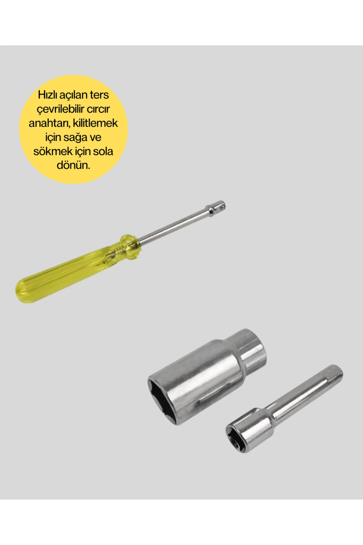 Otomotiv ve Ev Kullanımı İçin 40 Parça Lokma Anahtar Seti Taşıma 