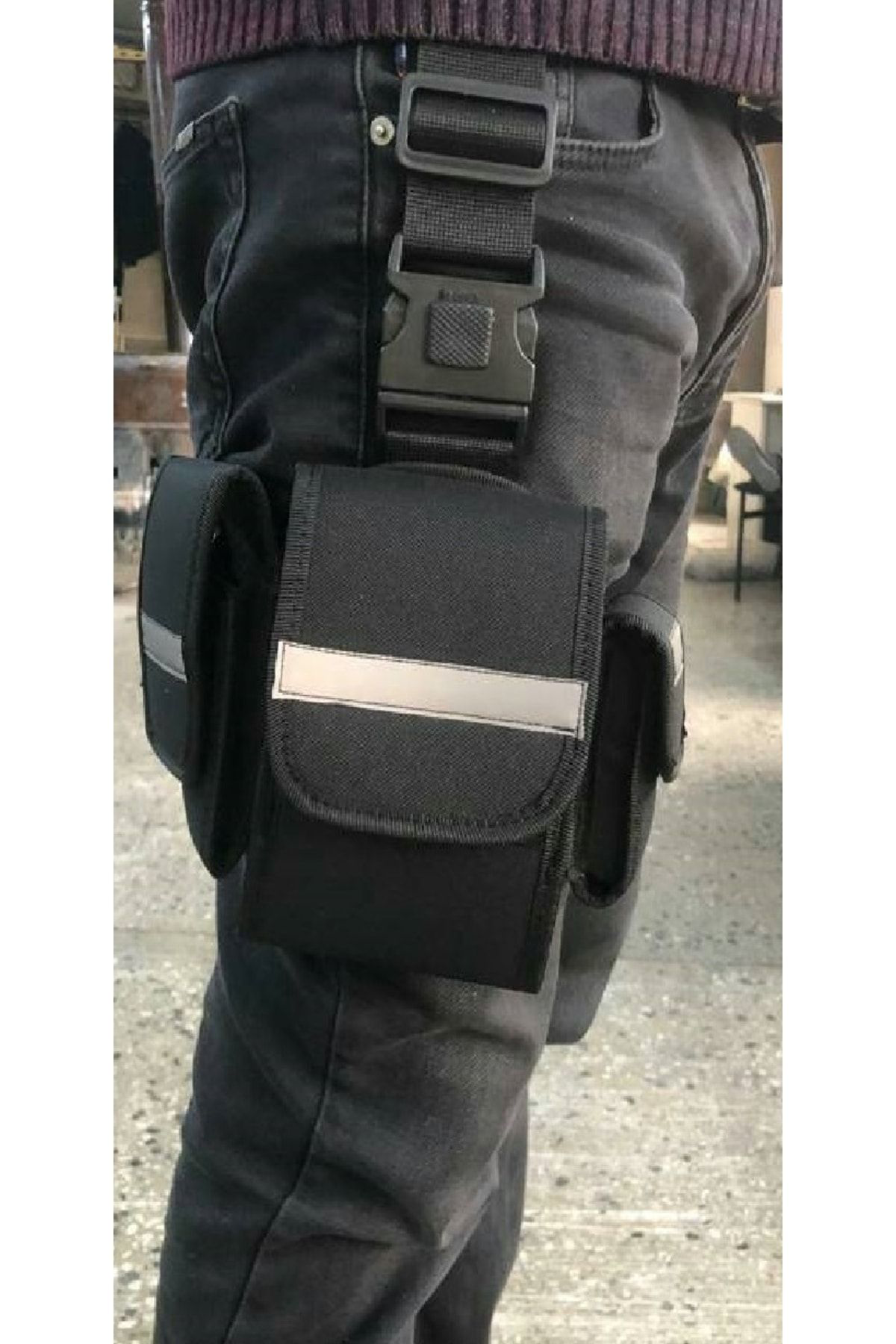 Aldatmaz Askeri Malzeme Otopark Görevlisi Ve Vale Personeli İçin Bacak Kilifi Tasarladik.