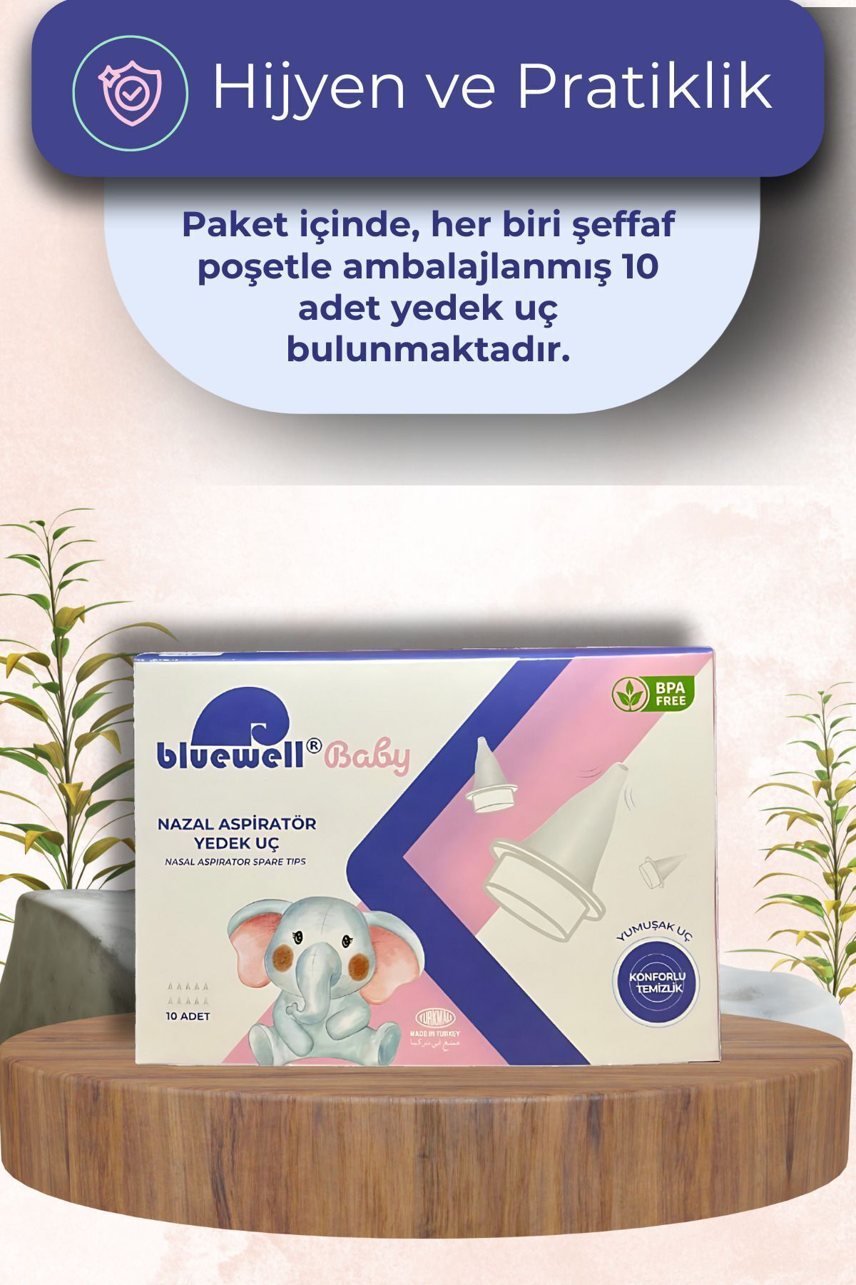 Otribebe Brunobaby Weebaby Uyumlu Nazal Aspiratör Yedek Uç Burun 