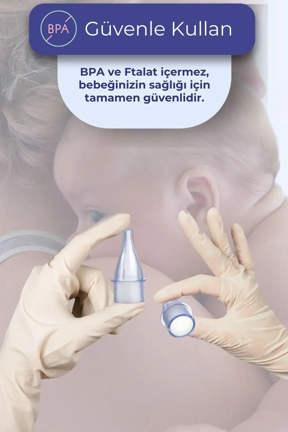 Otribebe Brunobaby Weebaby Uyumlu Nazal Aspiratör Yedek Uç Burun