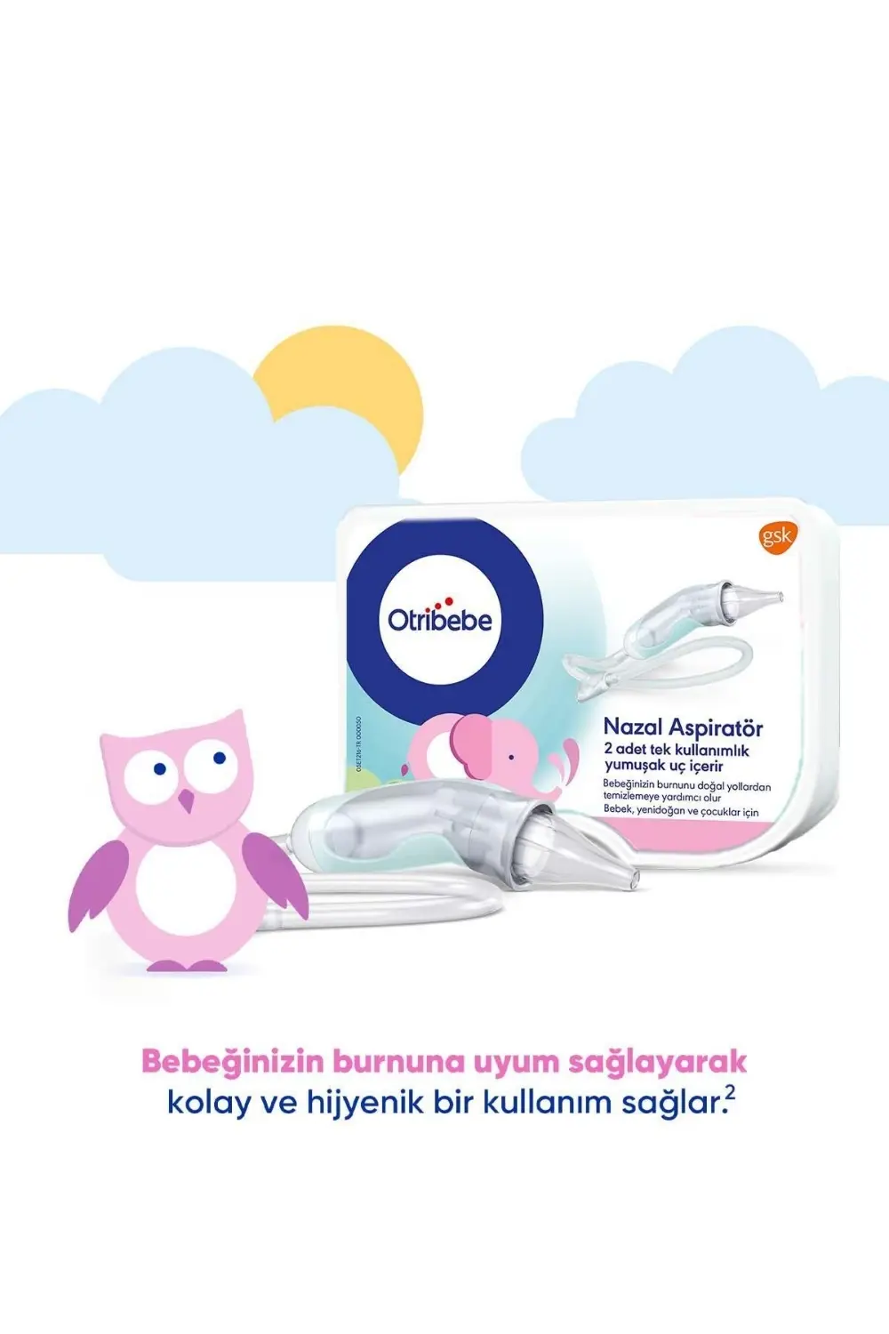 Otribebe Nazal Burun Aspiratörü