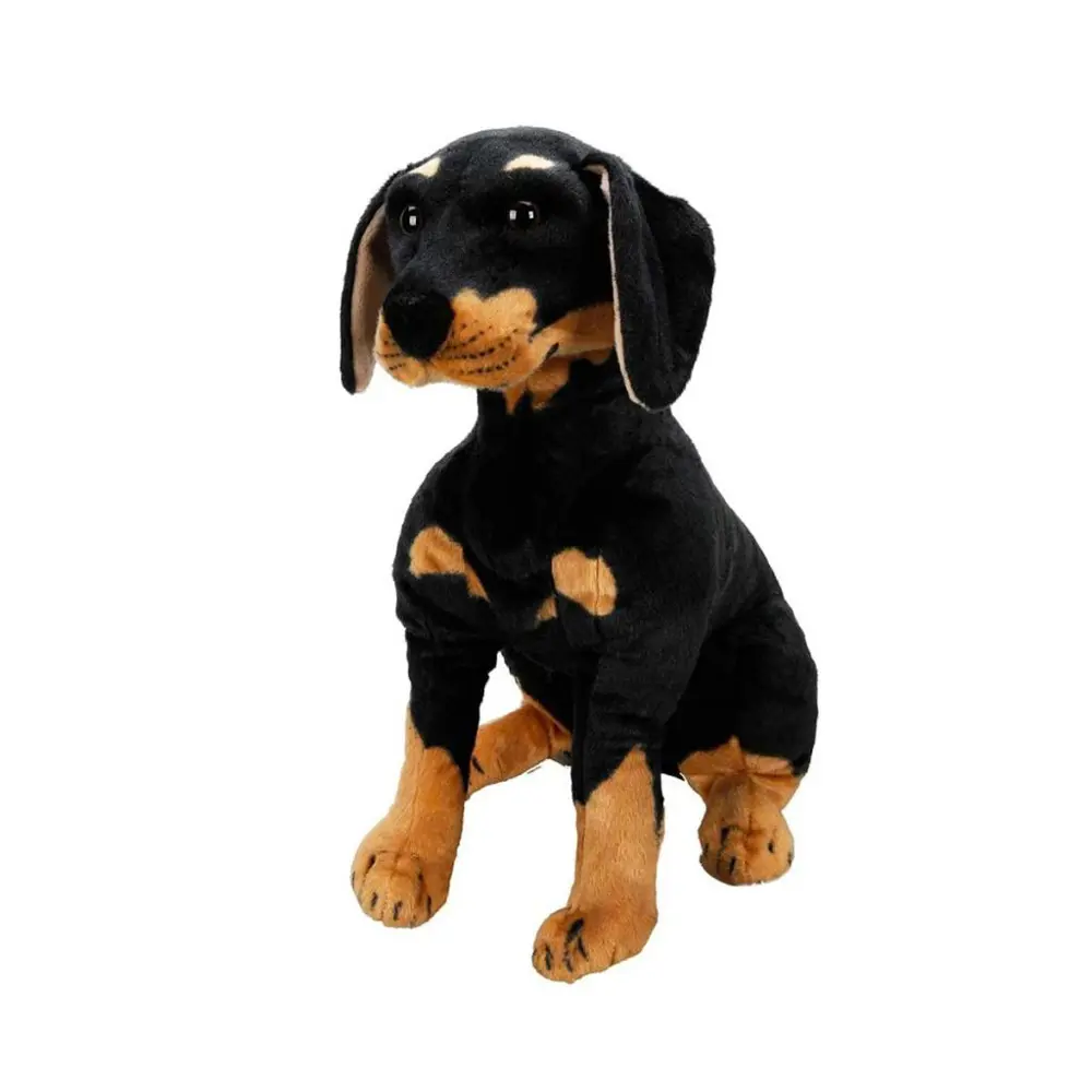Oturan Rottweiler Peluş 68 cm Oturan Rottweiler Peluş 68 cm