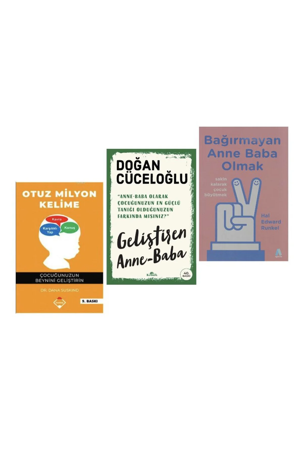 OTUZMILYON KELIME , GELISTIREN ANNE BABA , BAGIRMAYAN ANNE BABAA= 3 SET