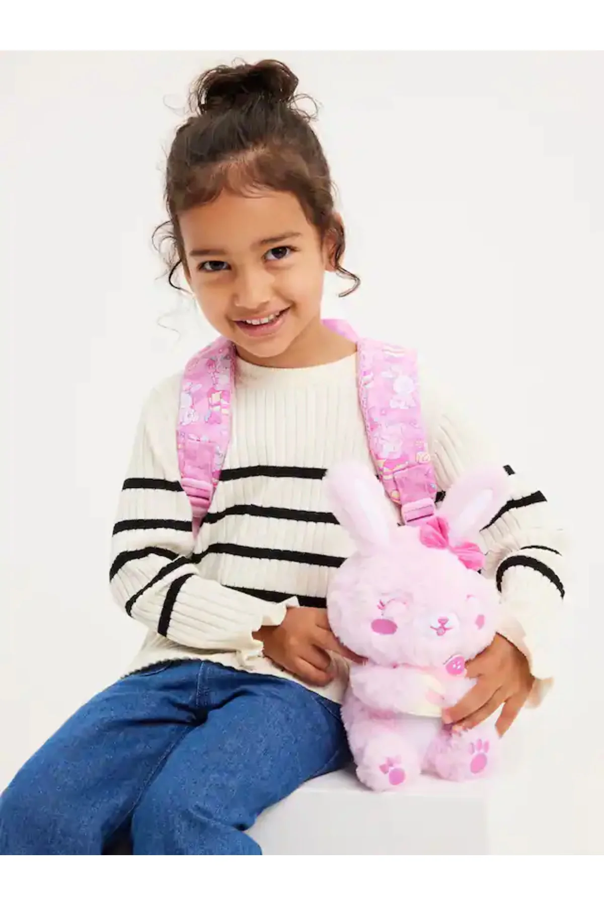 Out & Çıkarılabilir Peluş Oyuncaklı Minik Sırt Çantası