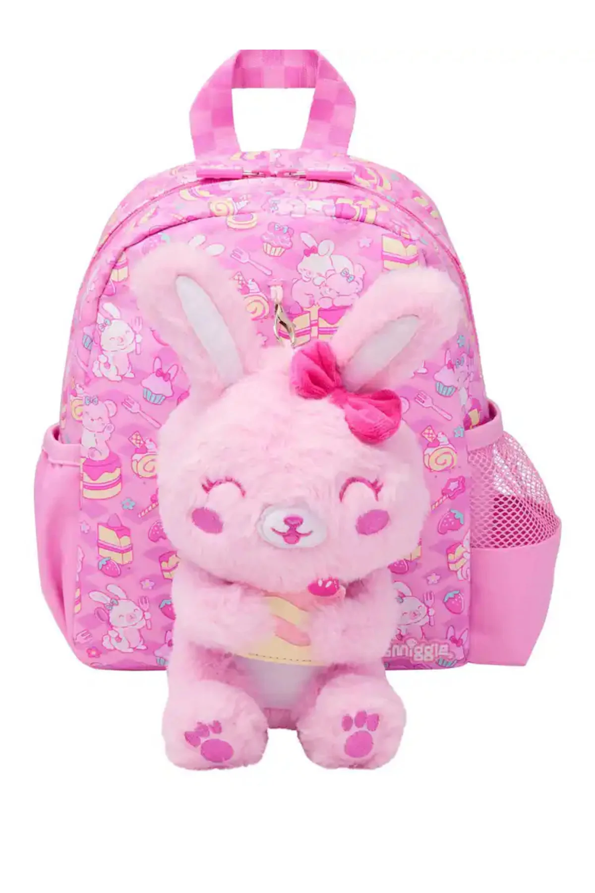 Out & Çıkarılabilir Peluş Oyuncaklı Minik Sırt Çantası