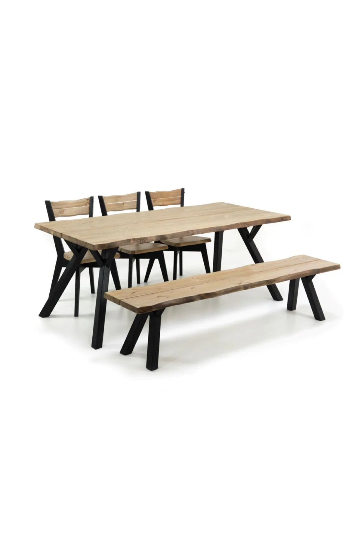 Outdoor Ahşap Masa
