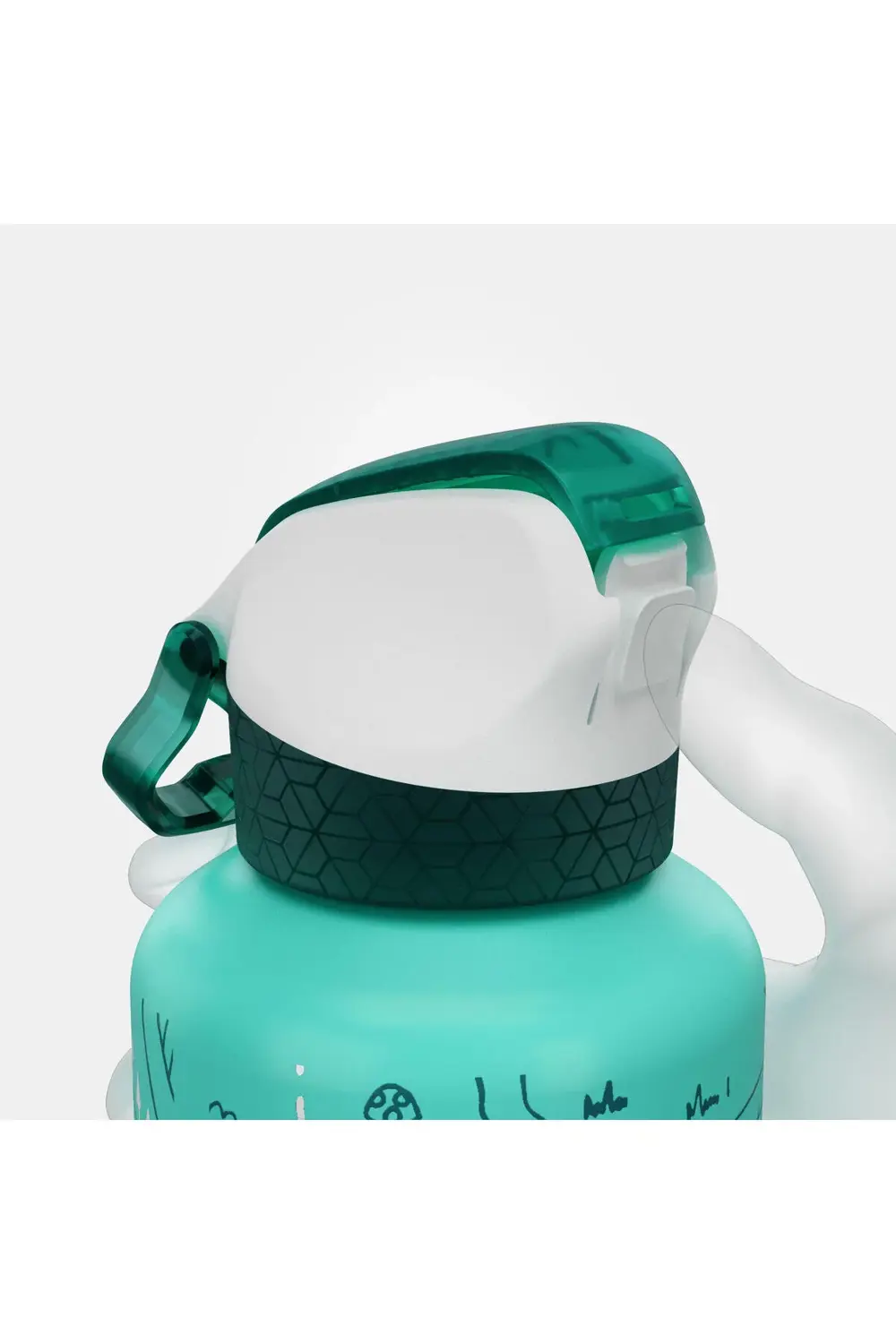 Outdoor Alüminyum Matara - Pipetli / 0,6 Litre - Grafik Desenli -