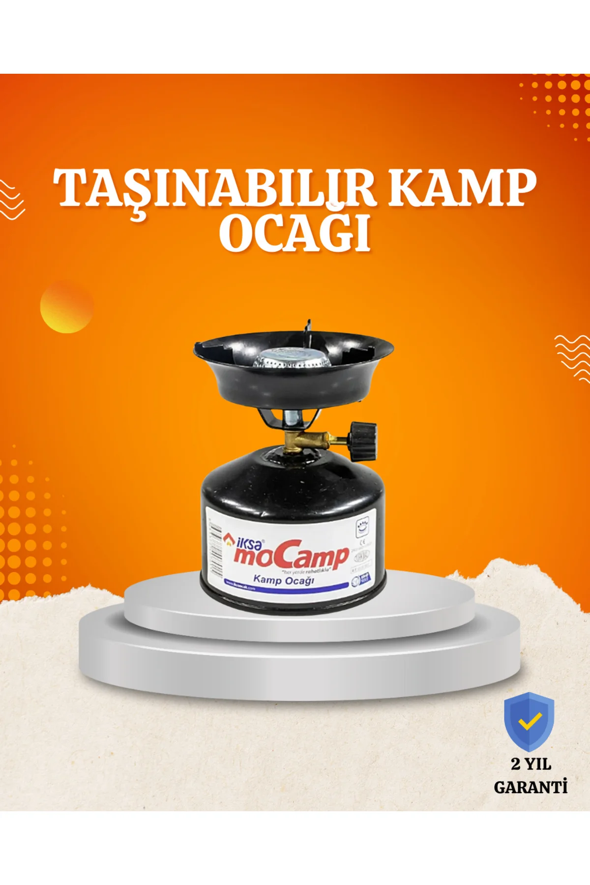 Outdoor Kamp Ocağı Seti Çakmak Gazlı Taşınabilir