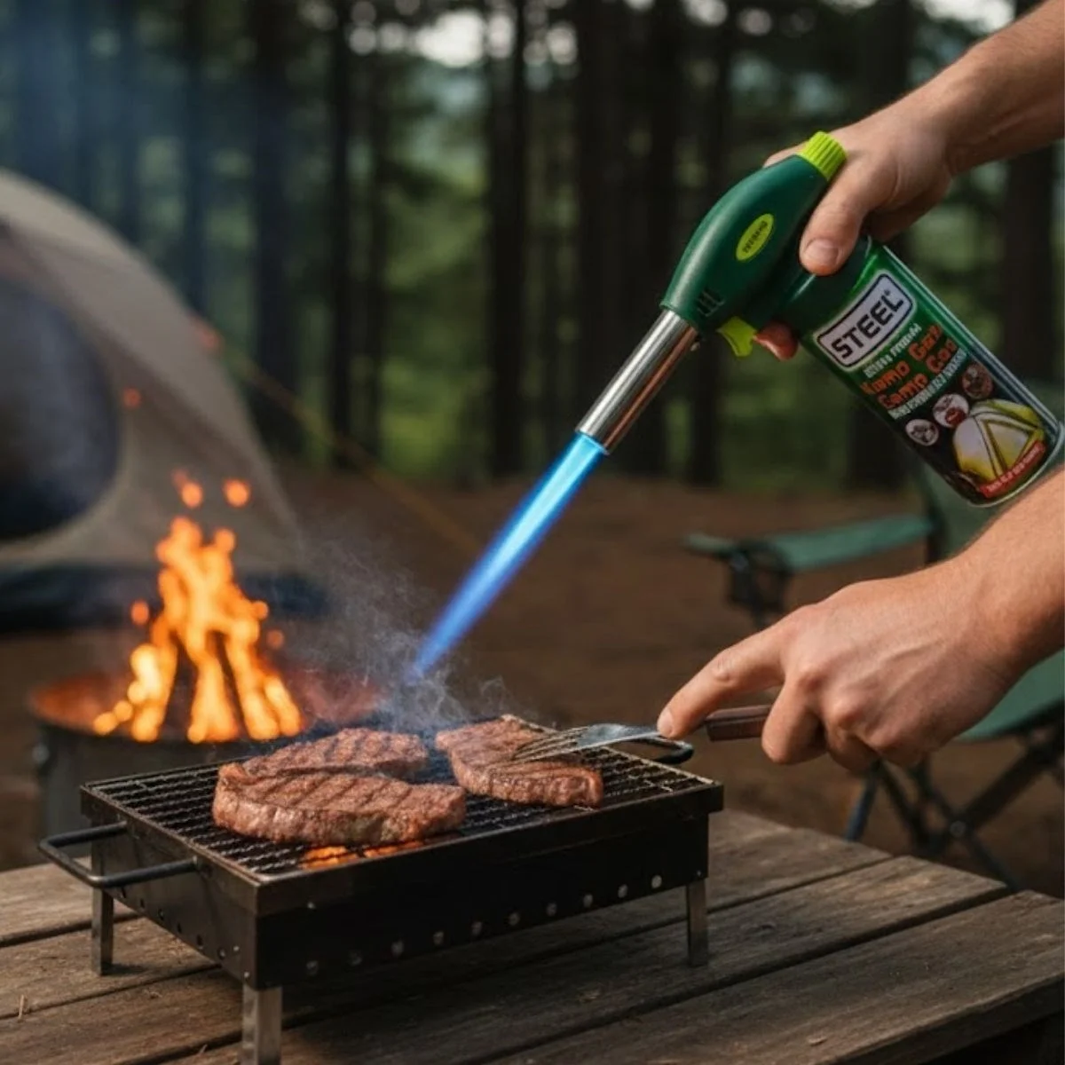 Outdoor Kamp, Piknik Ve Tamir İşleri İçin Kamp Gazı Seti – Taşınabilir Pürmüz Alev Tabancası Ve Yüksek Performanslı Gaz Kartuşu Bx40 Fiyatı, Yorumları ve Özellikleri