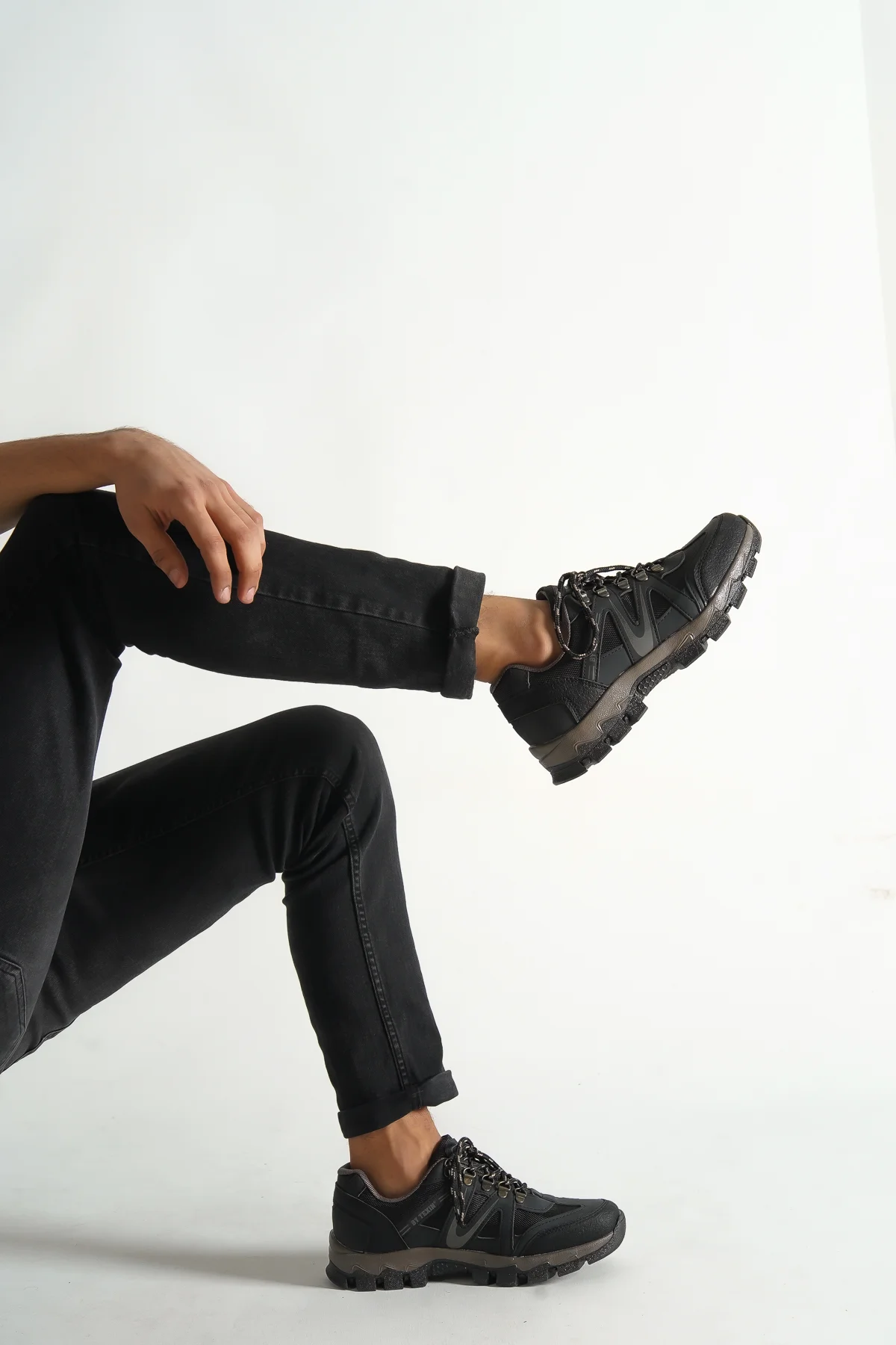 Outdoor Trekking Spor Erkek Ayakkabı Siyah Renk
