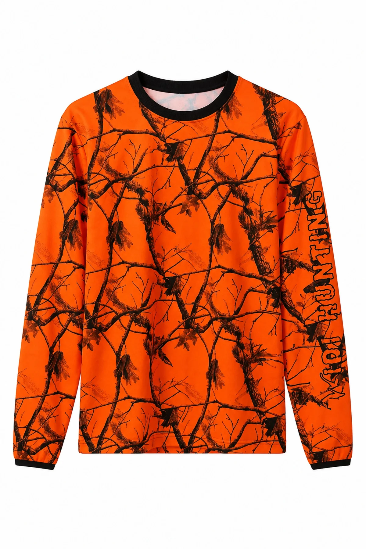 Outdoor Turuncu Kamuflaj Desenli Orman ve Çulluk Baskılı Kışlık Uzun Kollu Avcı Sweatshirt Fiyatı, Yorumları ve Özellikleri