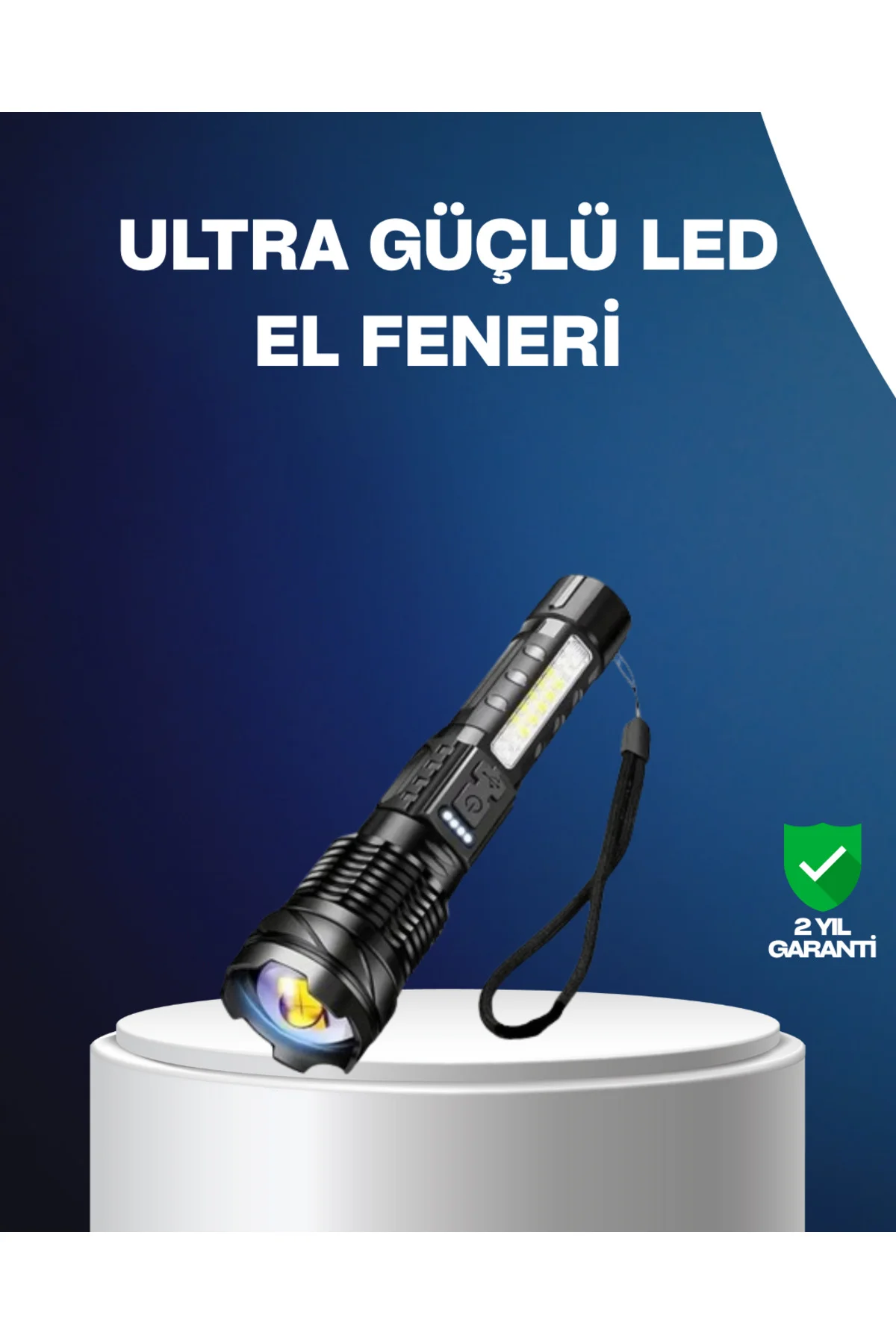 Outdoor ve Acil Durum İçin Güçlü LED El Feneri