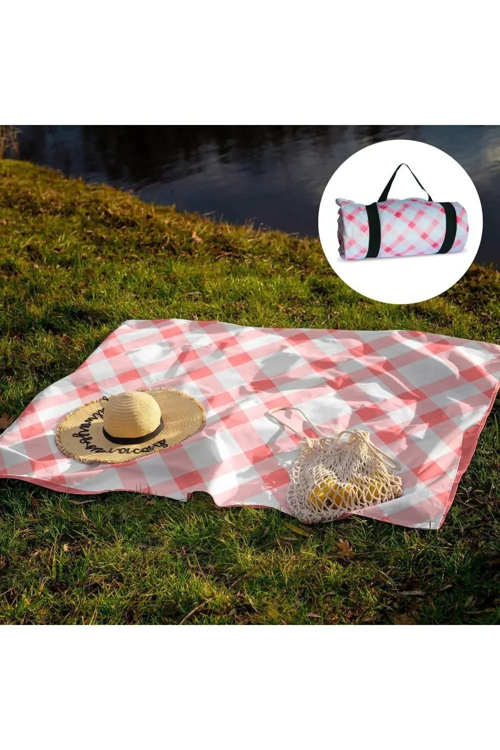 Outdress Suya Dayanıklı Çok Amaçlı Piknik Örtüsü 150 X 150 Cm Kır