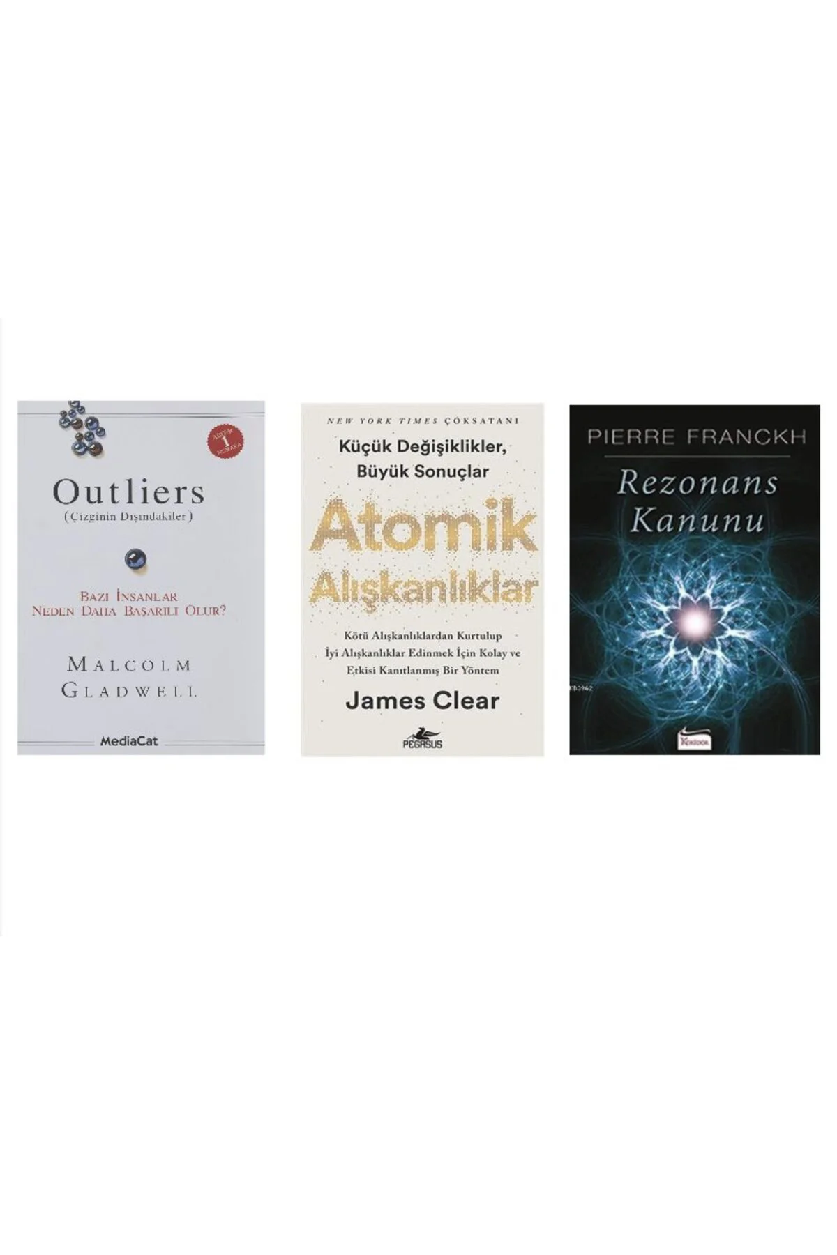 OUTLIERS+ATOMIK ALISKANLIKLAR+REZONANS KANUNU=3 SET