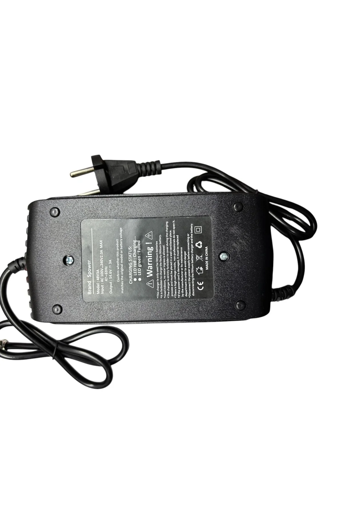 Ov-011 Şarj Ov-012 Şarj 0011 Şarj 0012 Şarj 54.6v 2a Adaptör Adap