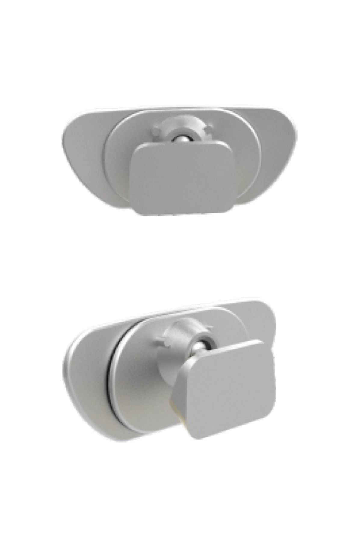 Takgör Ova-1 Yapıştırmalı Universal İç Dikiz Aynası 9X4 Cm Gri