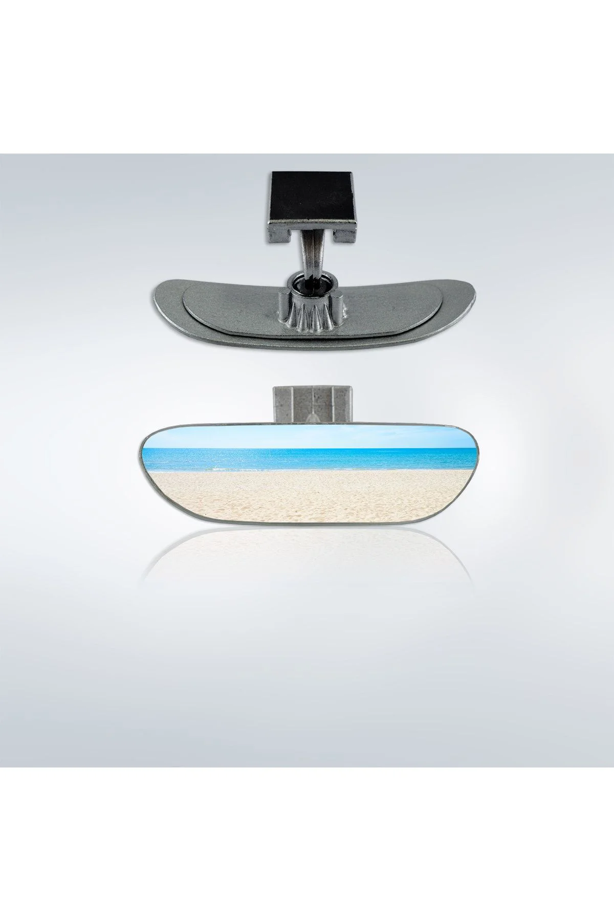 Ova-3 Dik Kollu Universal Iç Dikiz Aynası 16x4 Cm Gri Ova-3 Dik Kollu Universal Iç Dikiz Aynası 16x4 Cm Gri