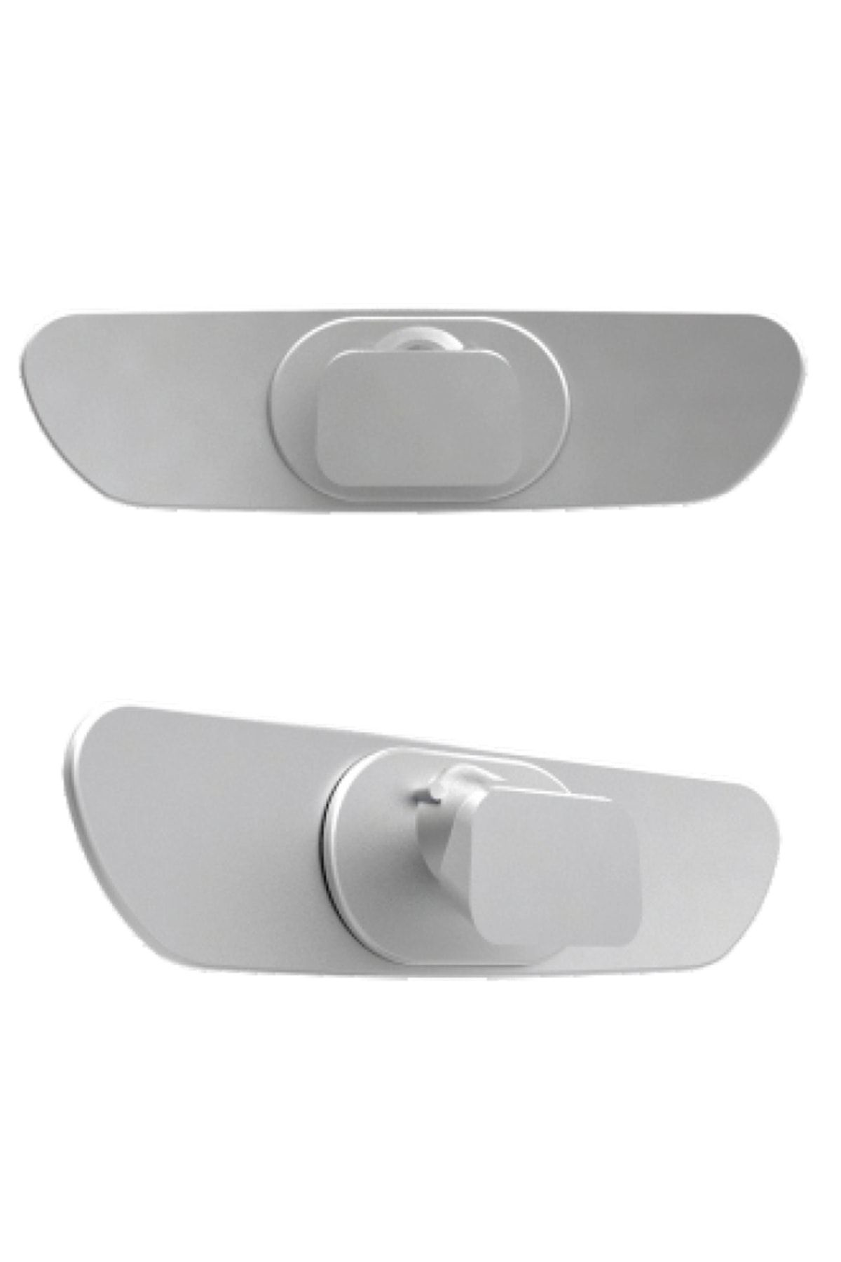 Ova-3 Yapıştırmalı Universal Iç Dikiz Aynası 16x4 Cm Gri