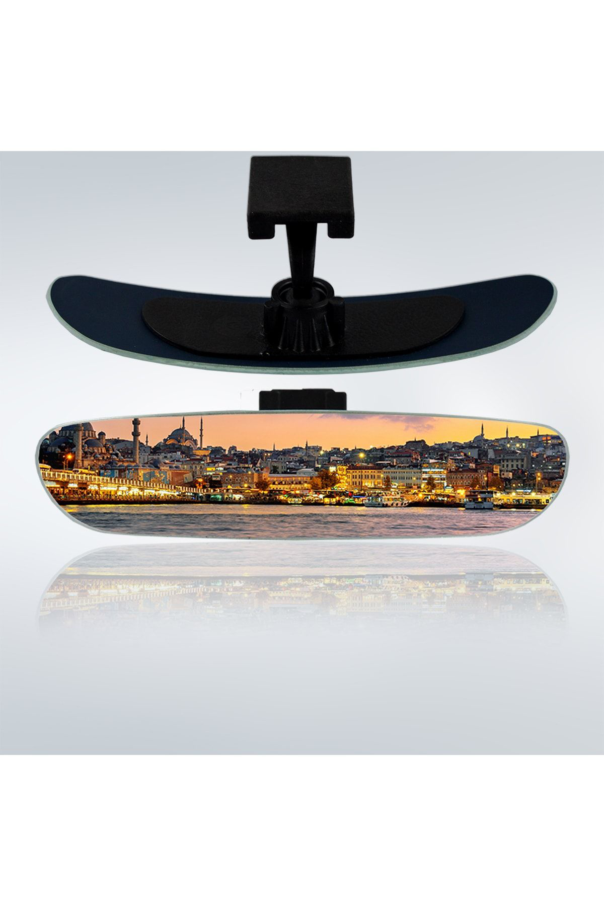 Ova-4 Dik Kollu Universal Iç Dikiz Aynası 20x5 Cm