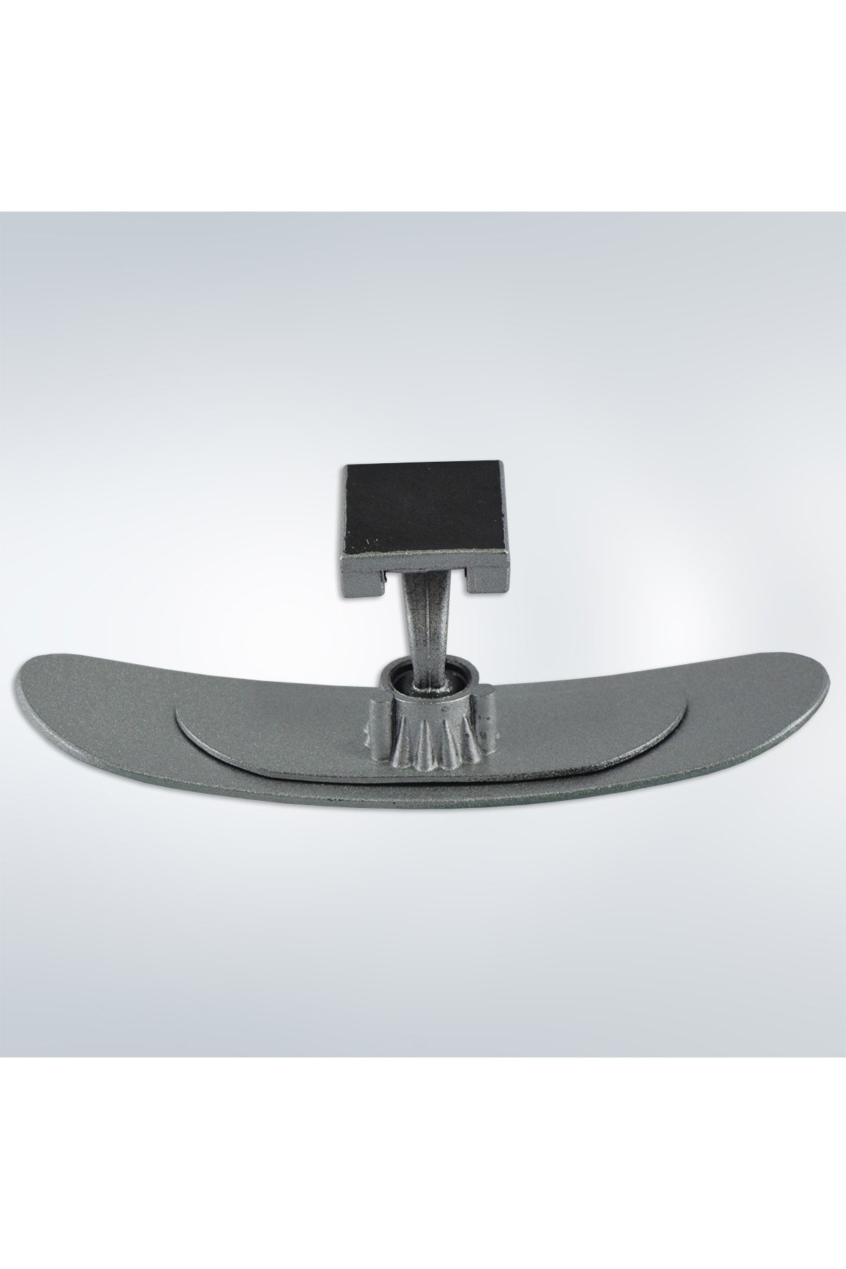 Ova-4 Dik Kollu Universal Iç Dikiz Aynası 20x5 Cm Gri