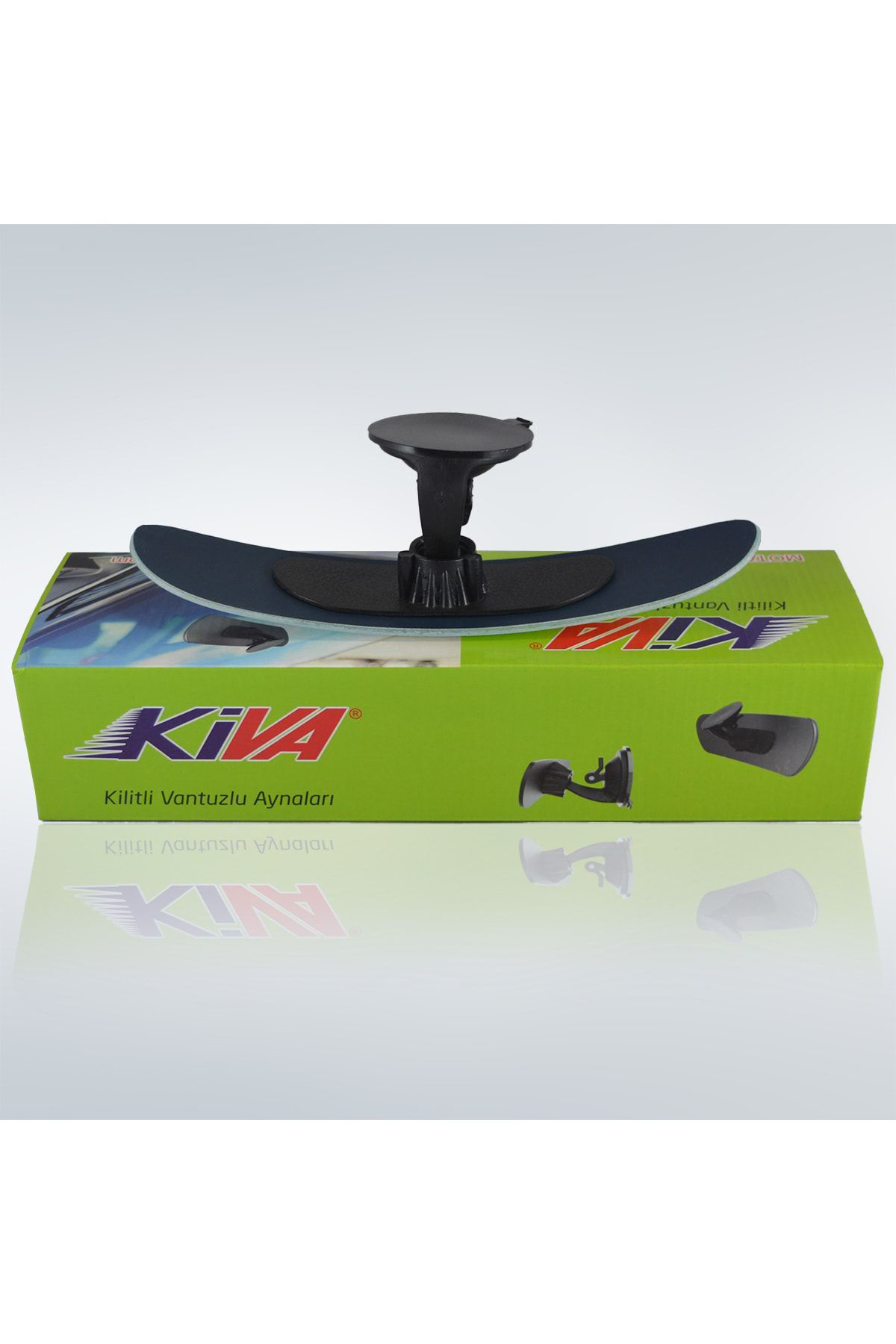 Kiva Ova-5 Vantuzlu Universal Dikiz Aynası 24X5 Cm