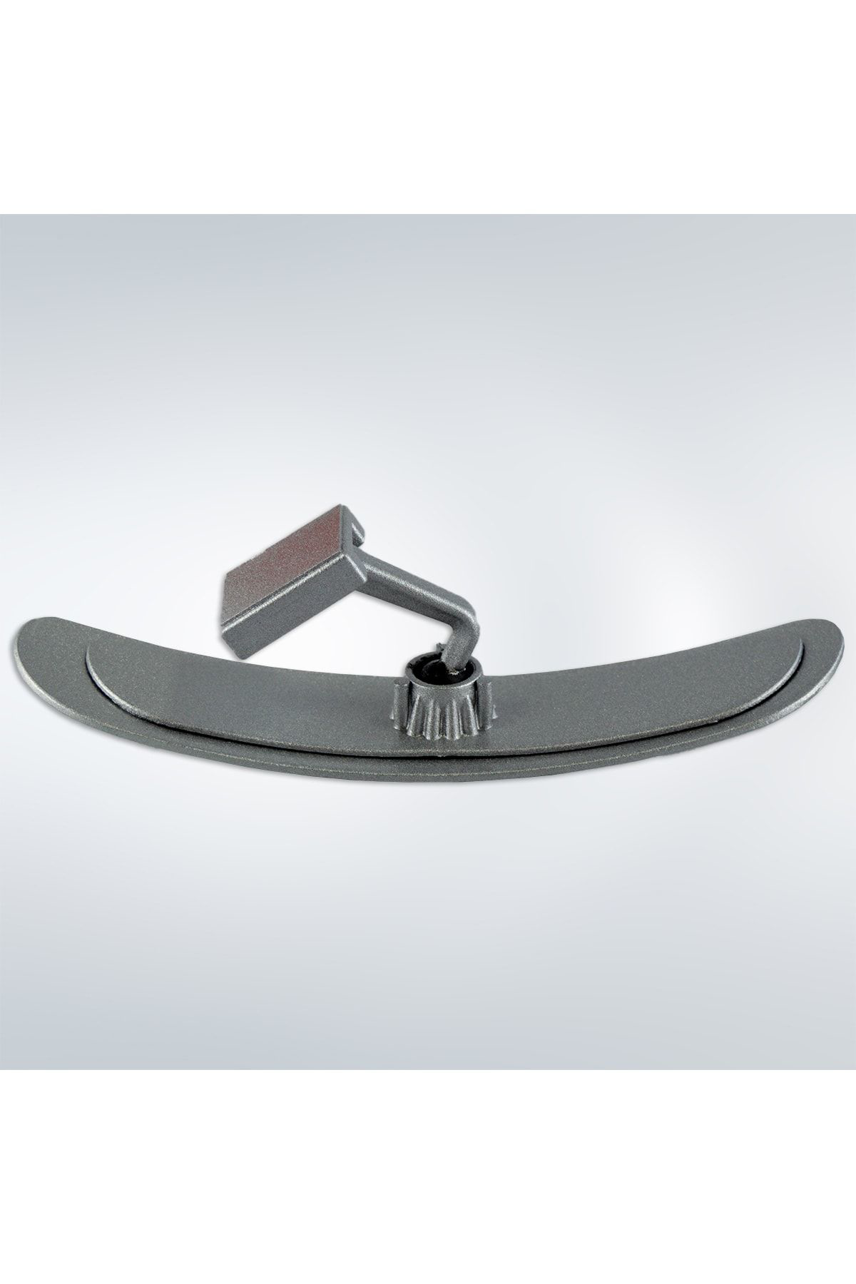 Ova-6 Eğik Kollu Universal Iç Dikiz Aynası 26x6 Cm Gri