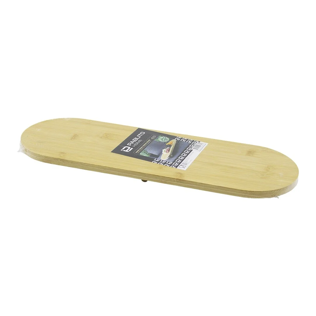 Oval Ahşap Bambu 3 Mini=1cm Ayaklı  Sunum Tepsisi 15x44x1.5cm Bx40 Fiyatı, Yorumları ve Özellikleri