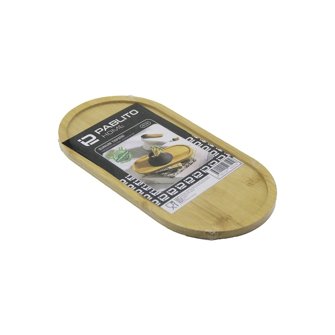 Oval Ahşap Bambu Yağdanık Altlık - Sunum Tepsi 12X24X0.8CM Fiyatı, Yorumları ve Özellikleri