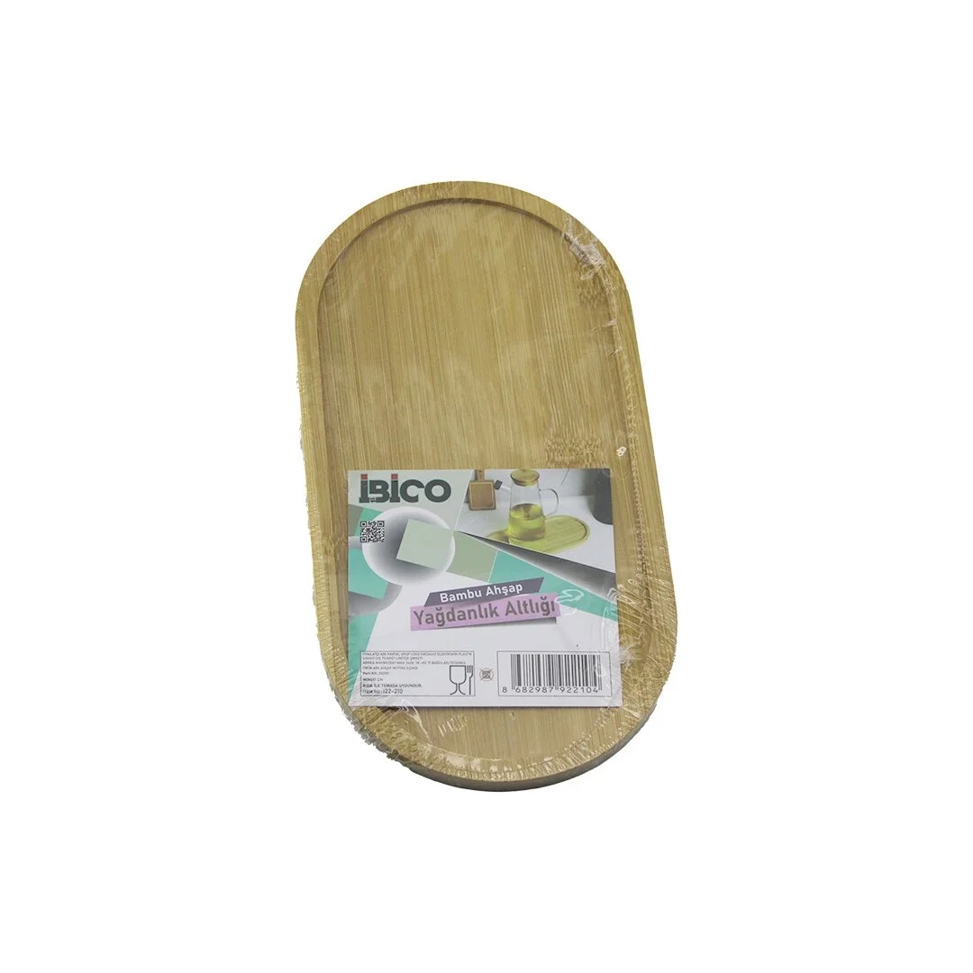 Oval Ahşap Bambu Yağdanlık Altlık Mini Tepsi 12 X 23.3 X 0.8cm Bx40 Fiyatı, Yorumları ve Özellikleri
