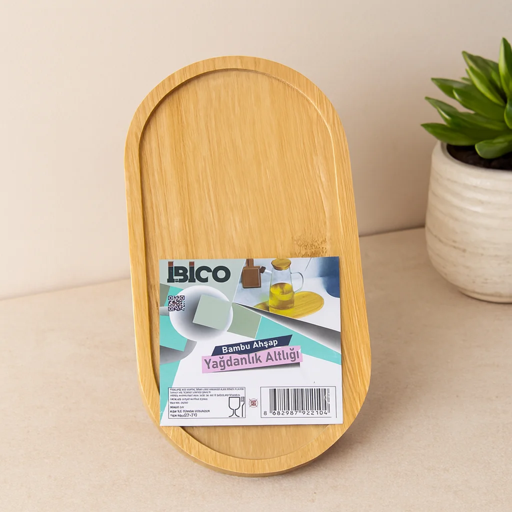 Oval Bambu Mini Tepsi - Yağdanlık Altlık 12 x 23.3 x 0.8 cm Oval Bambu Mini Tepsi - Yağdanlık Altlık 12 x 23.3 x 0.8 cm