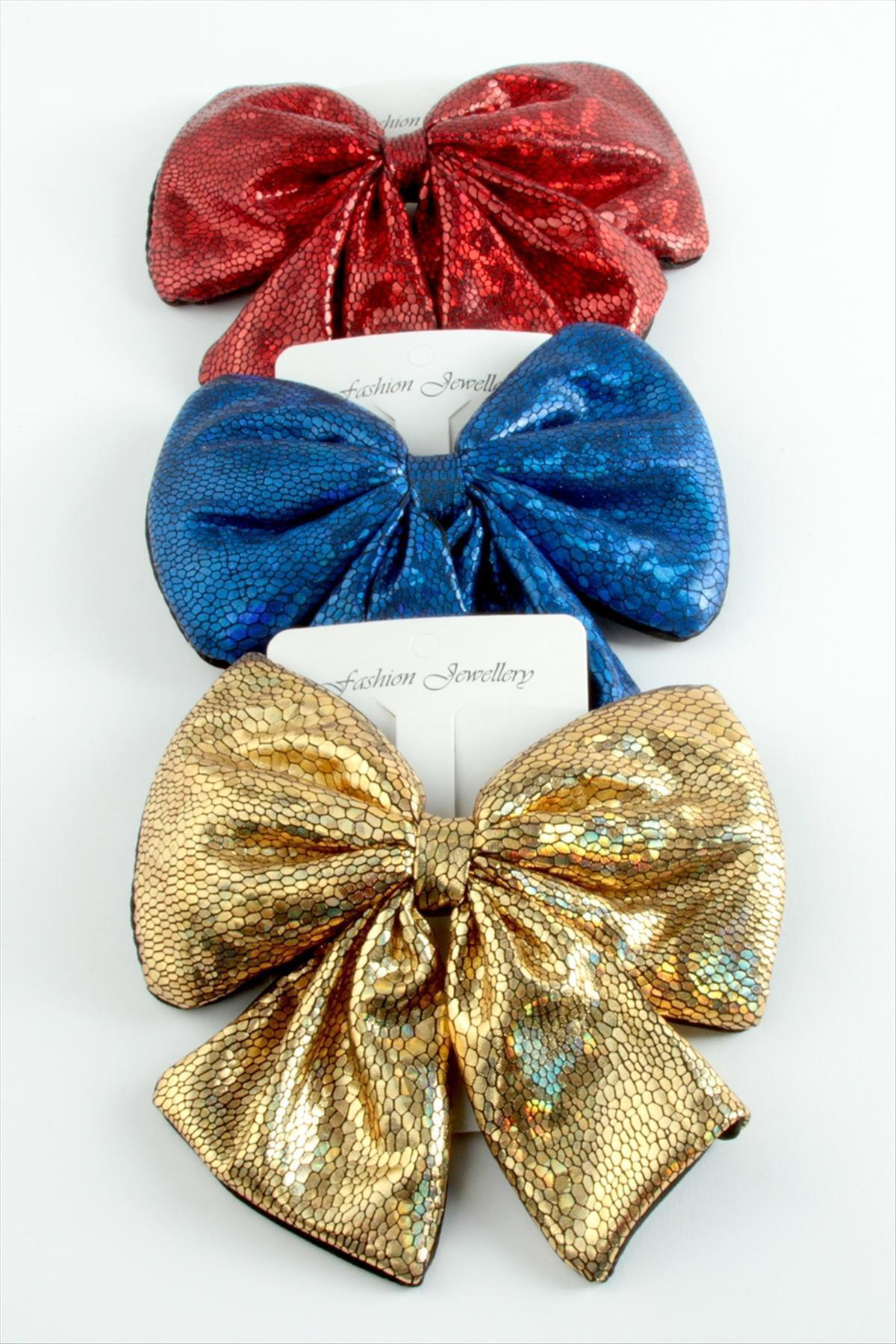 Oval Desenli Fiyong Otomatik Toka 13 cm