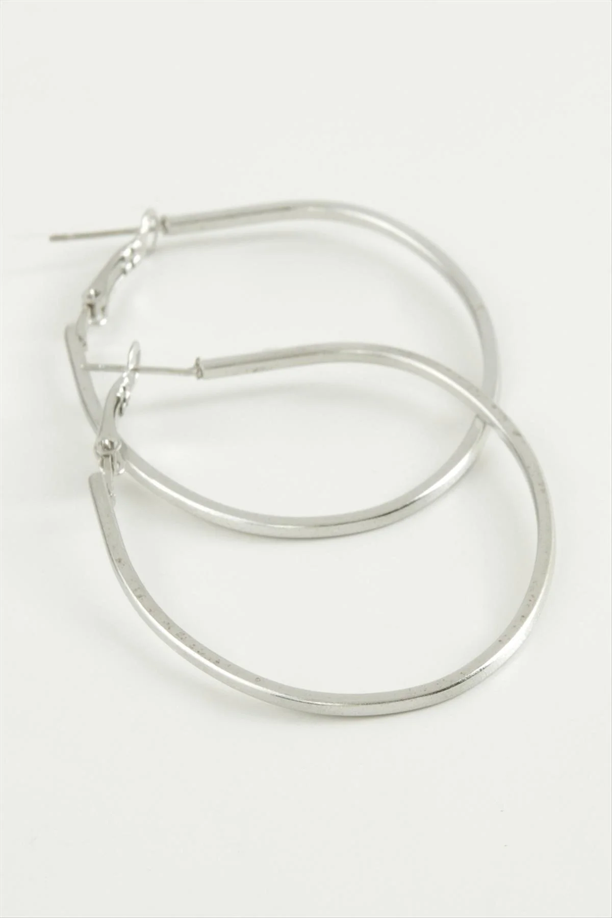 Oval Halka Küpe 5 cm