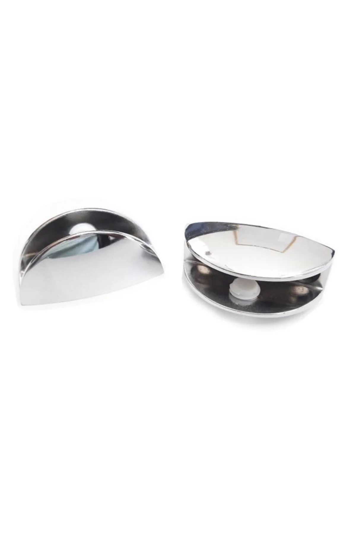 Oval Krom Etejer Camı Tutucu Takımı